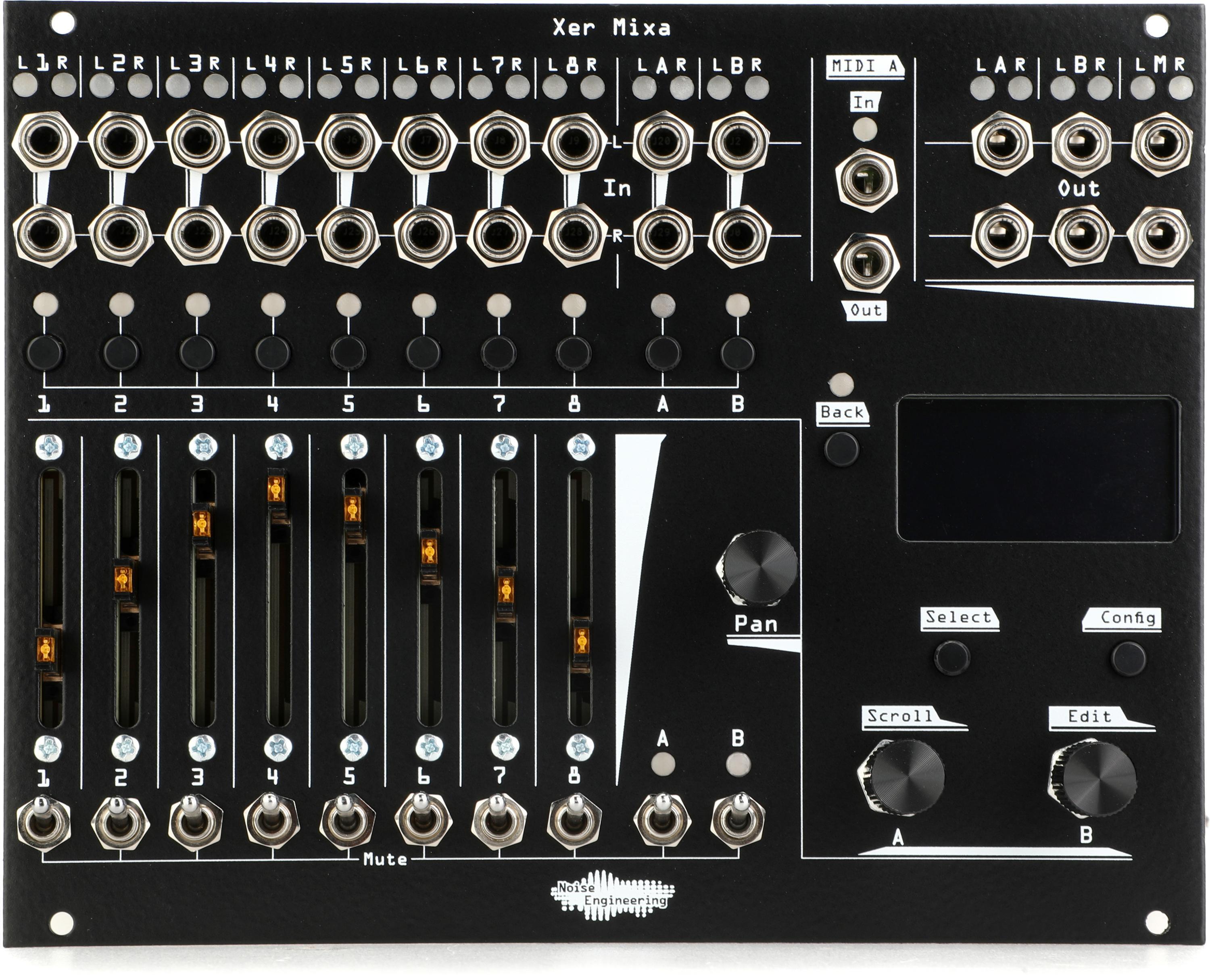 Noise Engineering Xer Mixa Stereo Mixer Eurorack Module