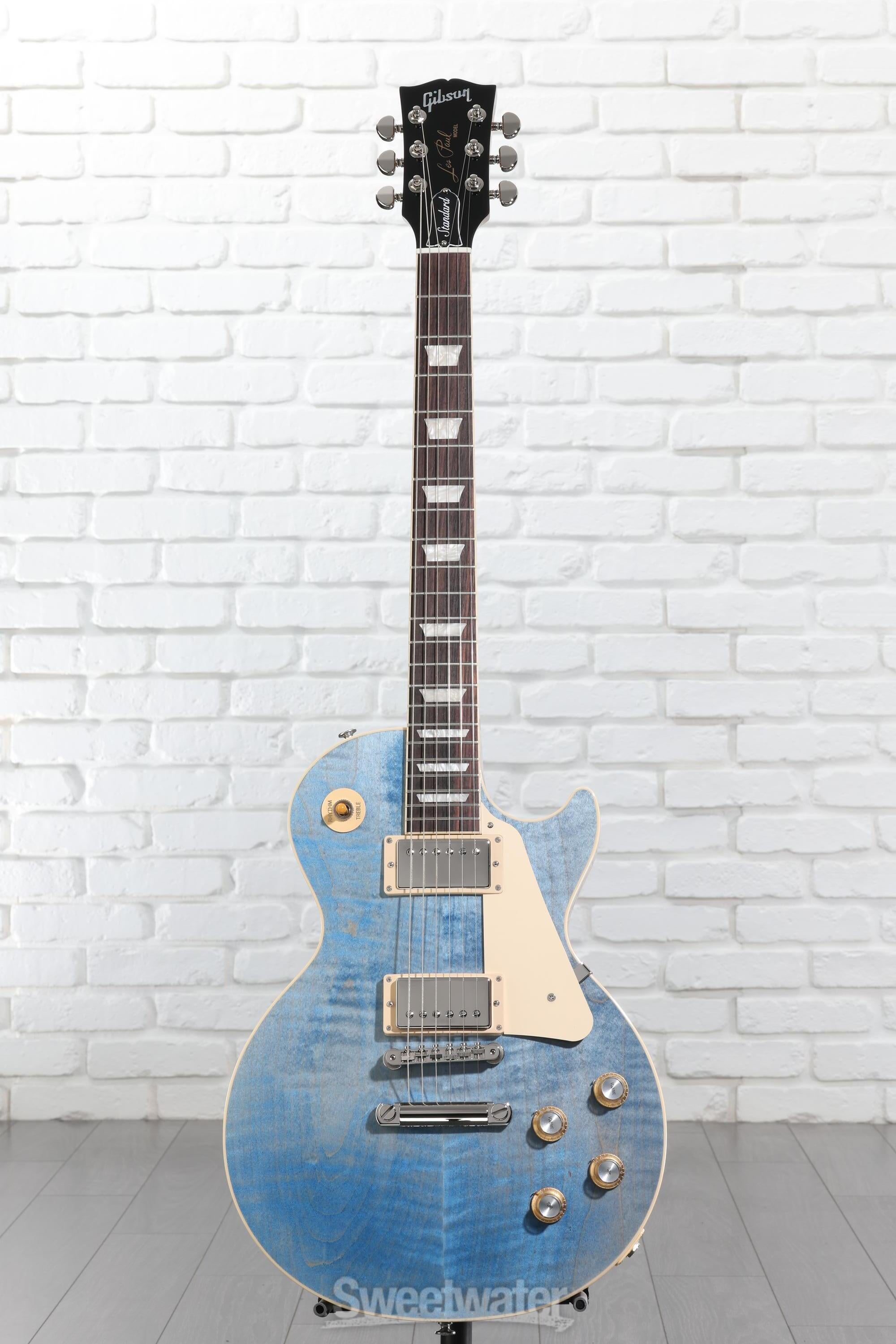 Gibson Les Paul Standard '60s Figured Top Electric Guitar - Ocean