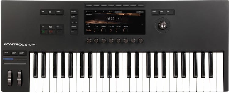 Native Instruments Kontrol S49 Mk3 49-key Smart Keyboard 