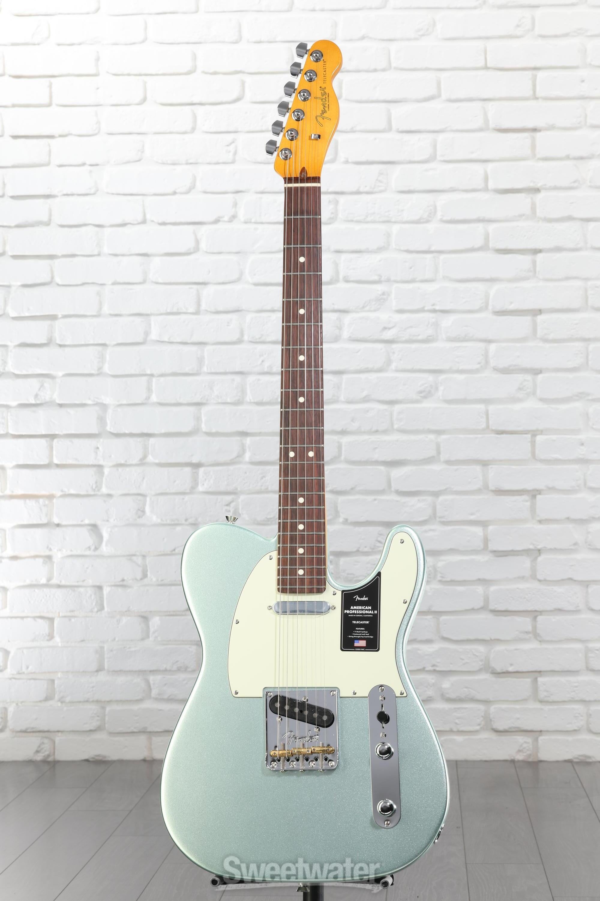 Fender American Professional II Telecaster - Mystic Surf Green