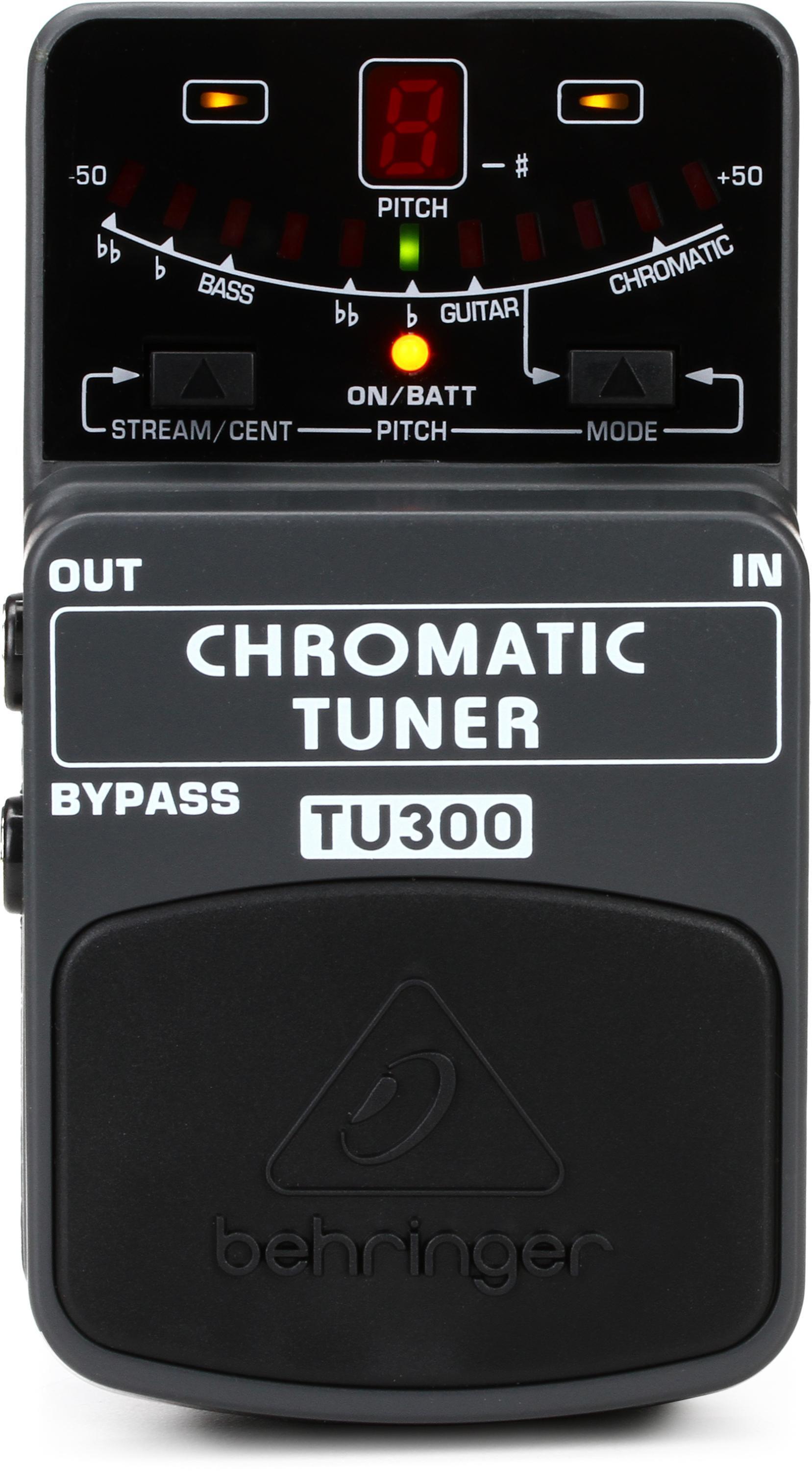Behringer TU300 Chromatic Tuner Pedal | Sweetwater