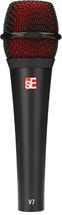 Product Image - This Item - sE Electronics V7 Black Dynamic Supercardioid Handheld Vocal Microphone