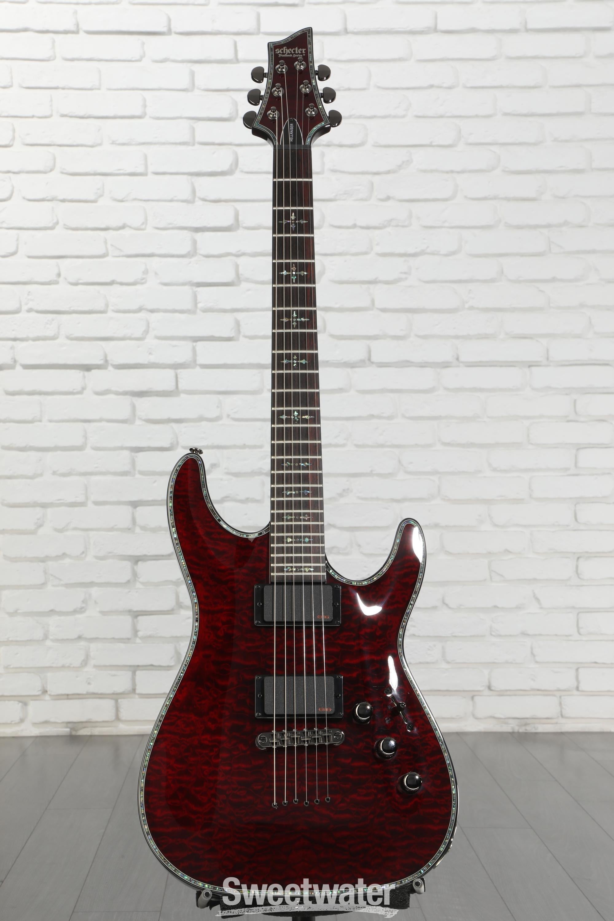 Schecter Hellraiser C-1 Electric Guitar - Black Cherry | Sweetwater