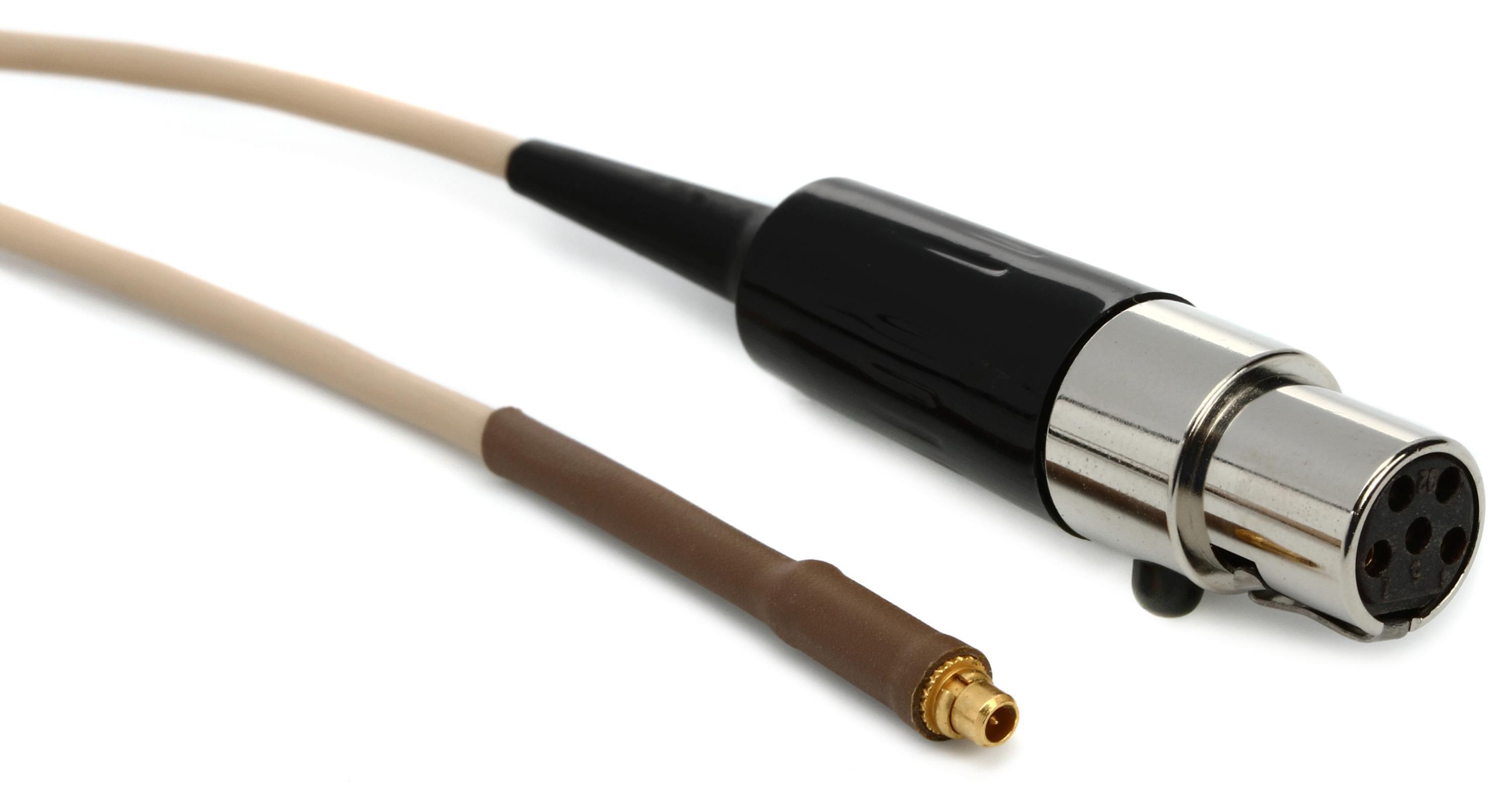 Countryman E6 Earset Cable - 2mm Diameter with LS Connector for  Lectrosonics Wireless - Light Beige