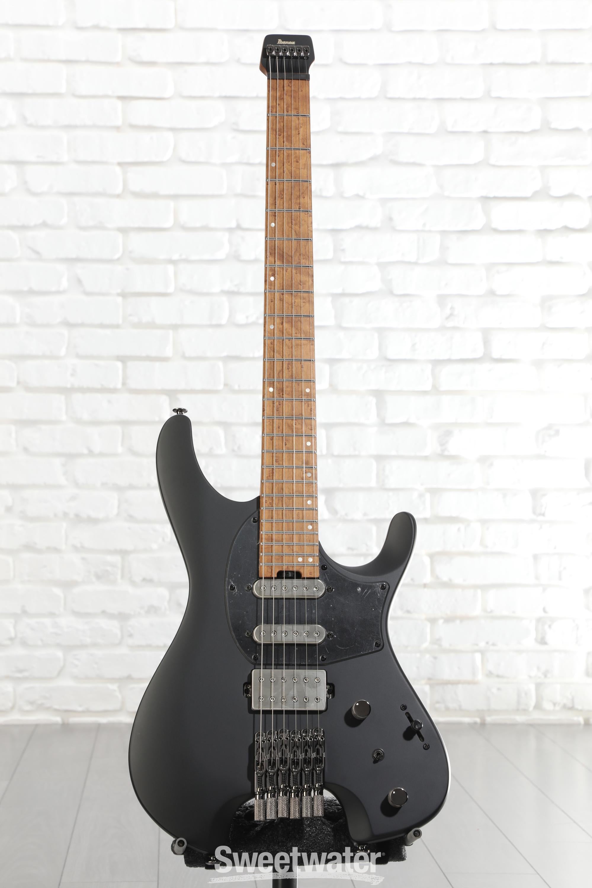 Ibanez Q54 Quest Series Solidbody Electric Guitar - Black Flat
