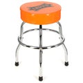 Photo of Levy's Traditional Swivel Player's Stool - Orange