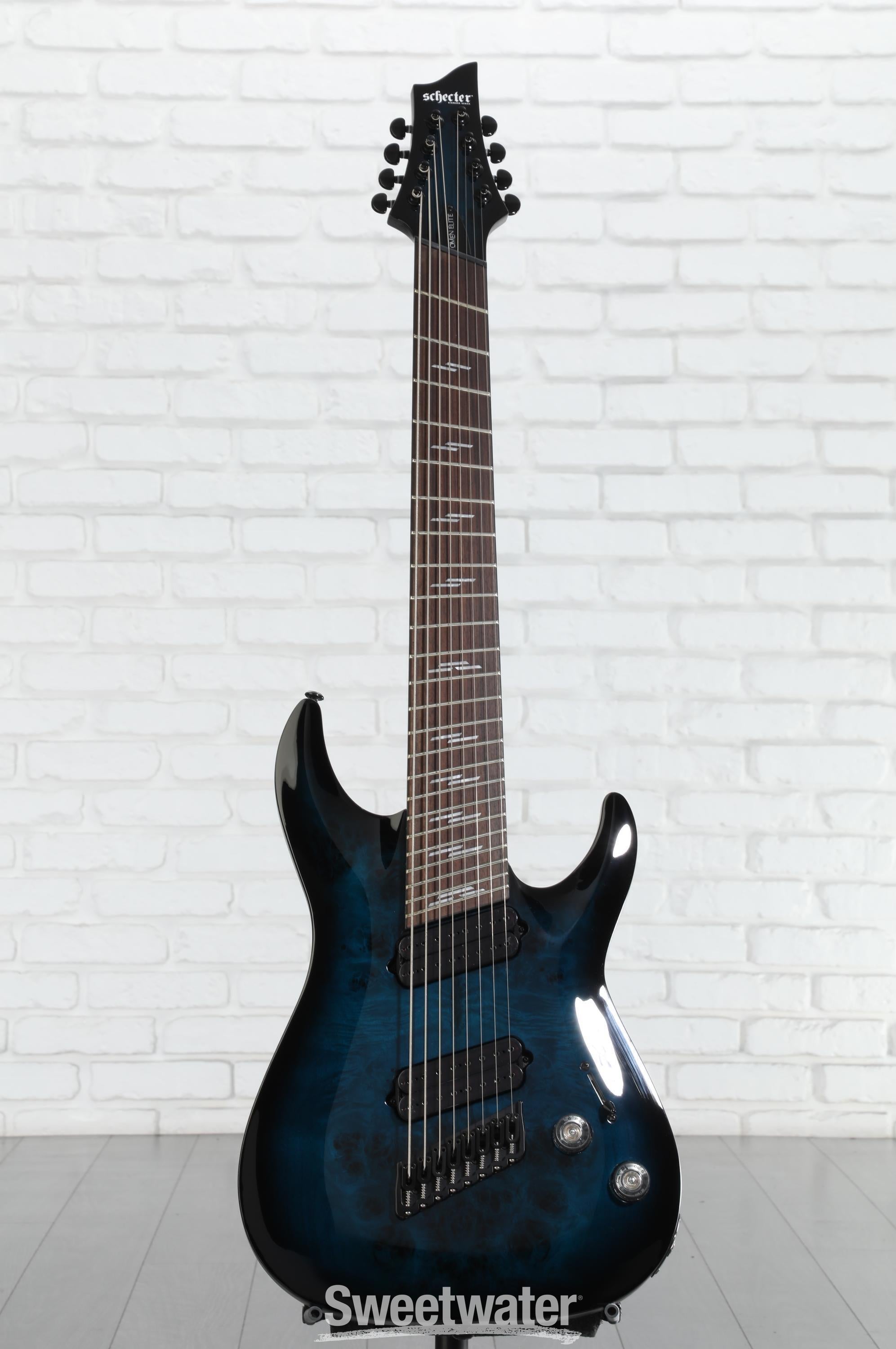 Schecter Omen Elite-8 Multiscale 8-string Electric Guitar - See