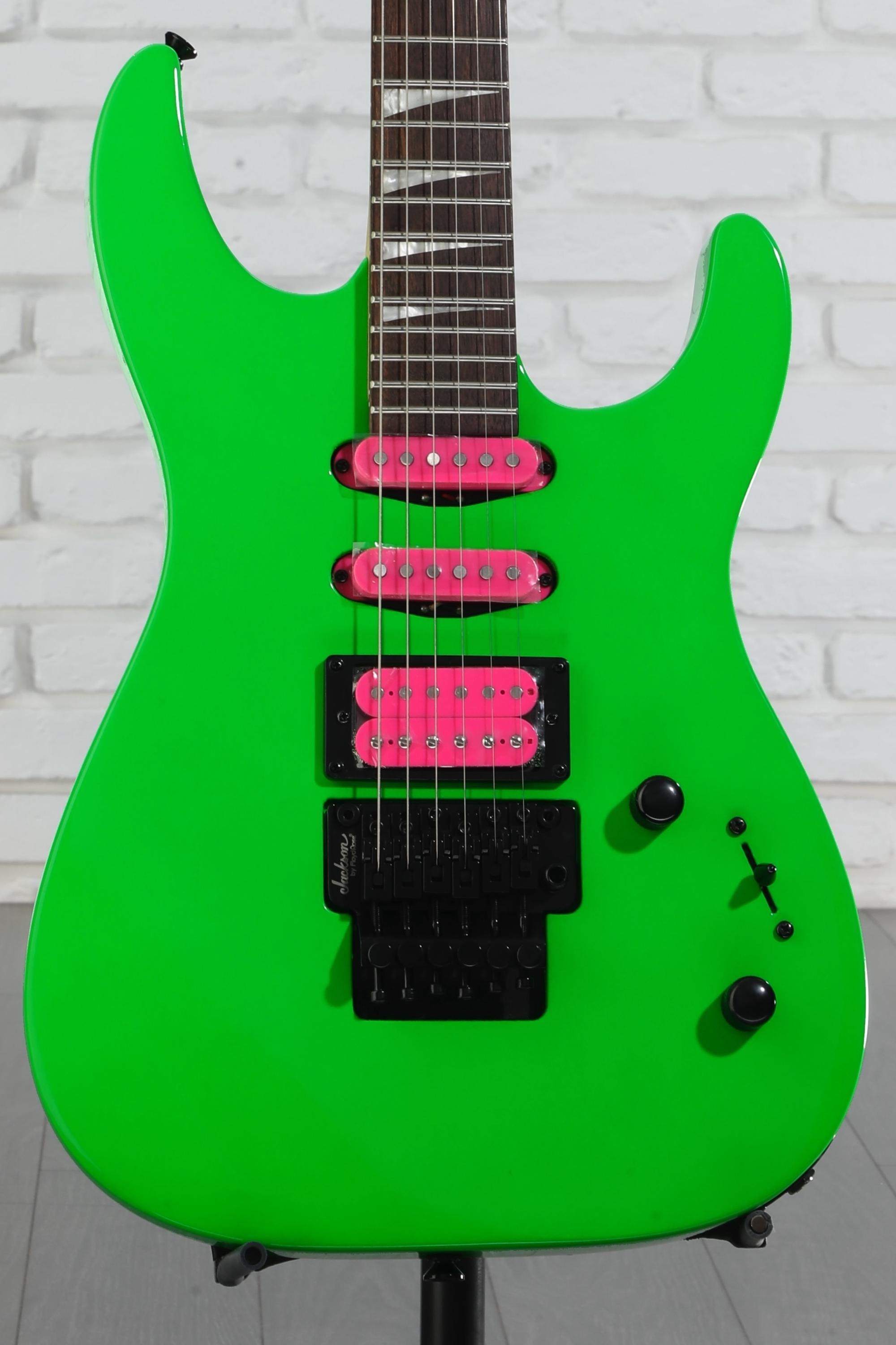 ギター electro harmonix Jackson X Series Dinky DK3XR HSS Electric Guitar - Neon