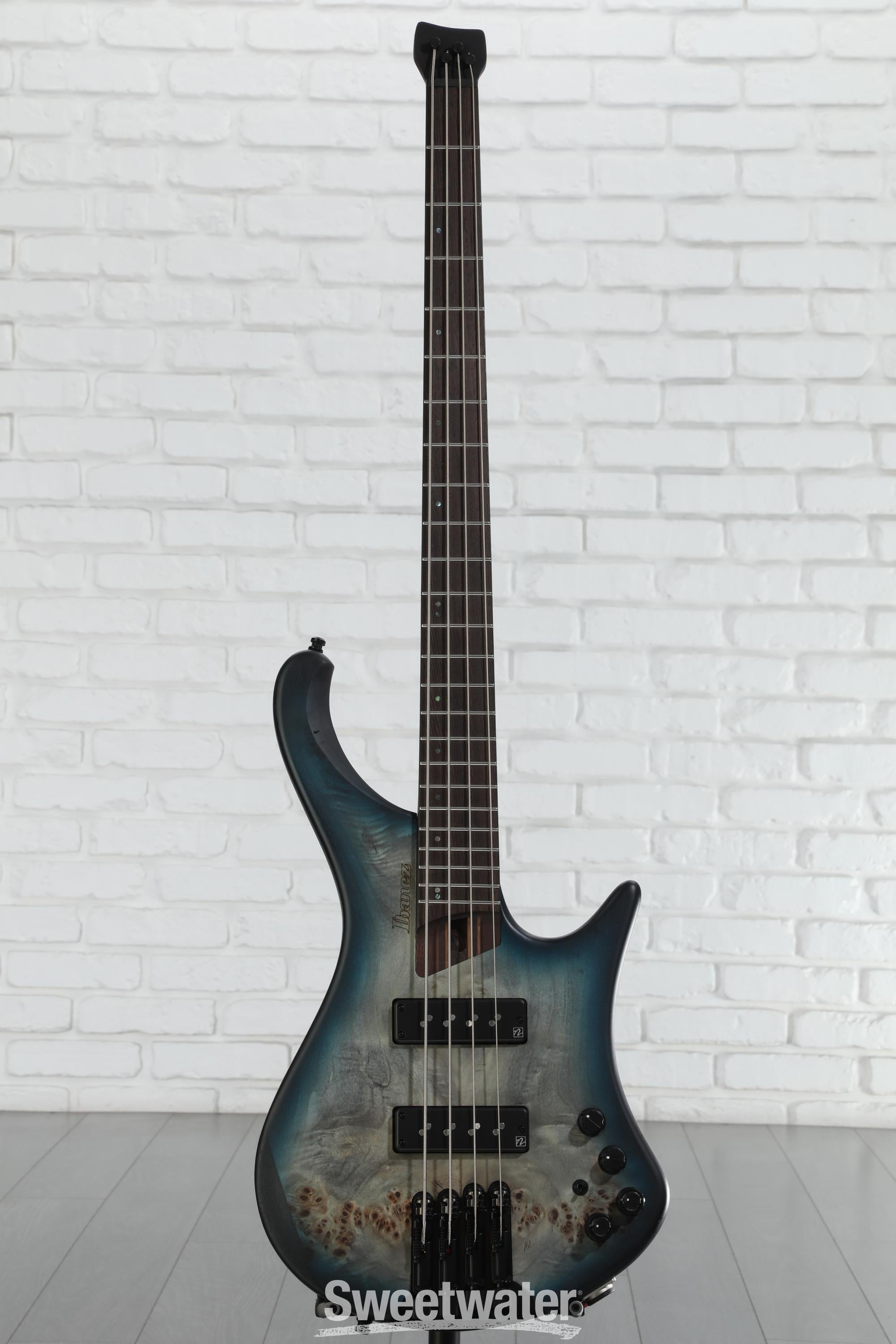 Ibanez EHB Ergonomic Headless Bass Guitar - Cosmic Blue Starburst