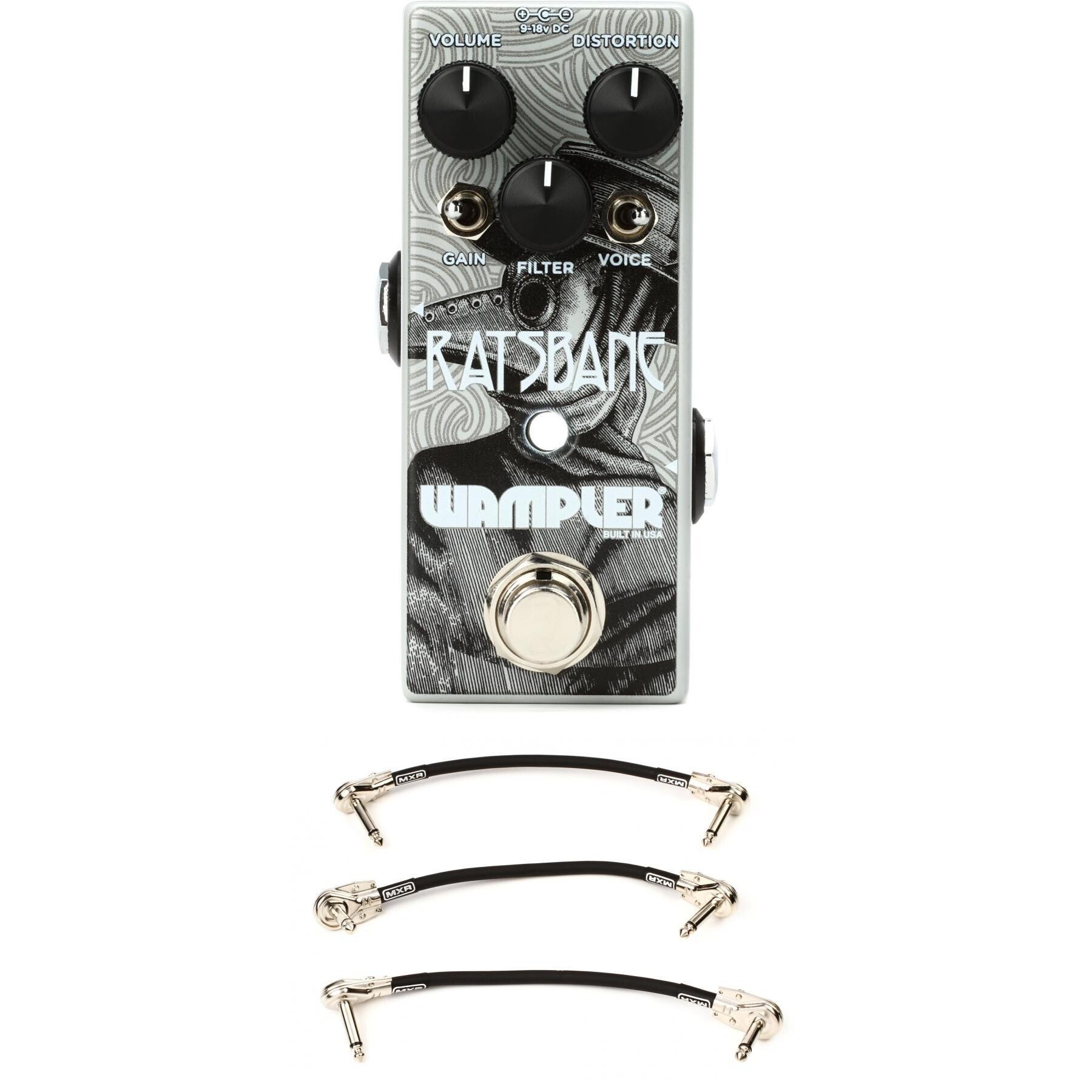 Wampler Ratsbane Distortion Pedal | Sweetwater