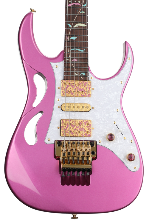 Ibanez Steve Vai Signature PIA3761 - Panther Pink | Sweetwater