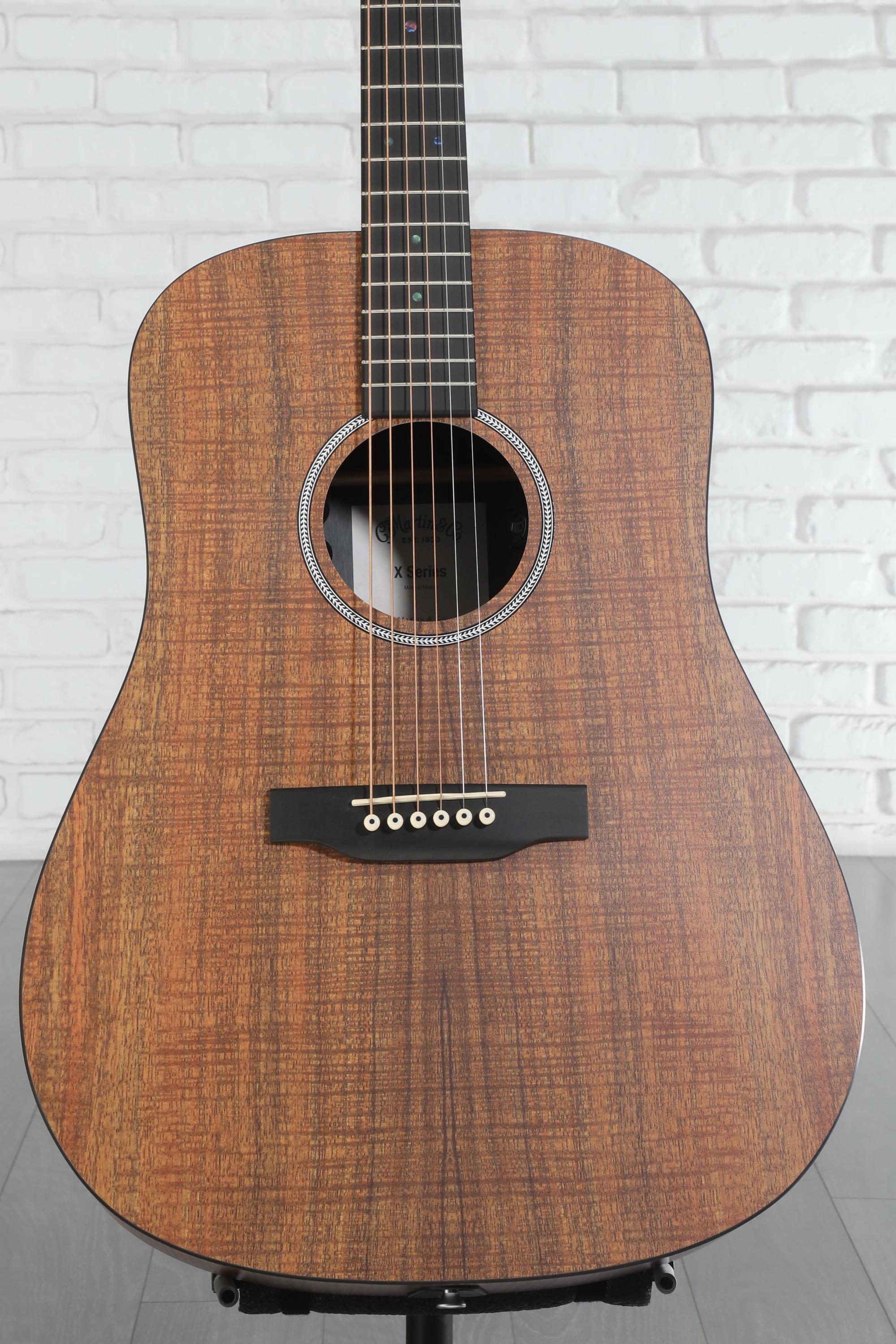 Martin D-X1E Koa Acoustic-electric Guitar - Figured Koa | Sweetwater