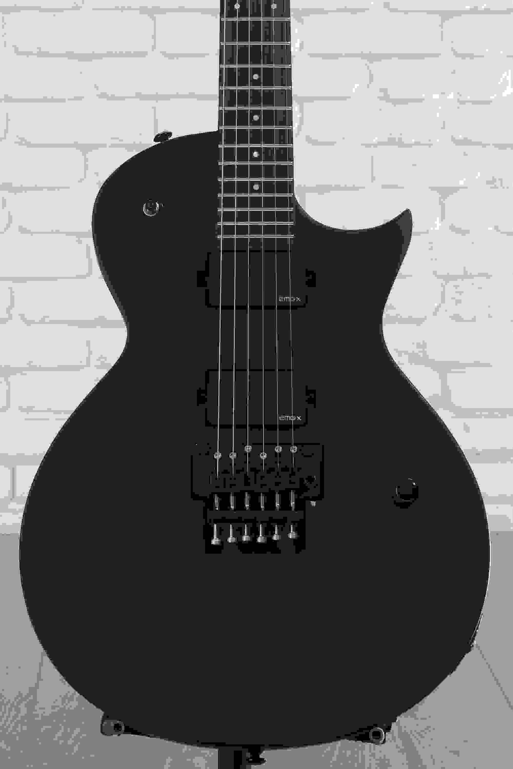 ESP LTD Mille Petrozza Eclipse EC-FR Electric Guitar - Black Satin