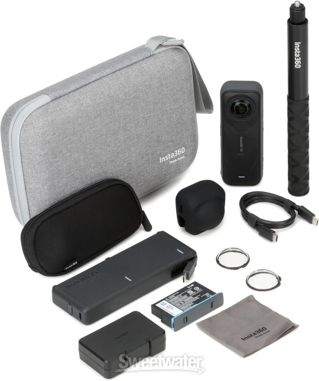 Insta360 X5 8K Pocket Action Video Camera Essentials Bundle