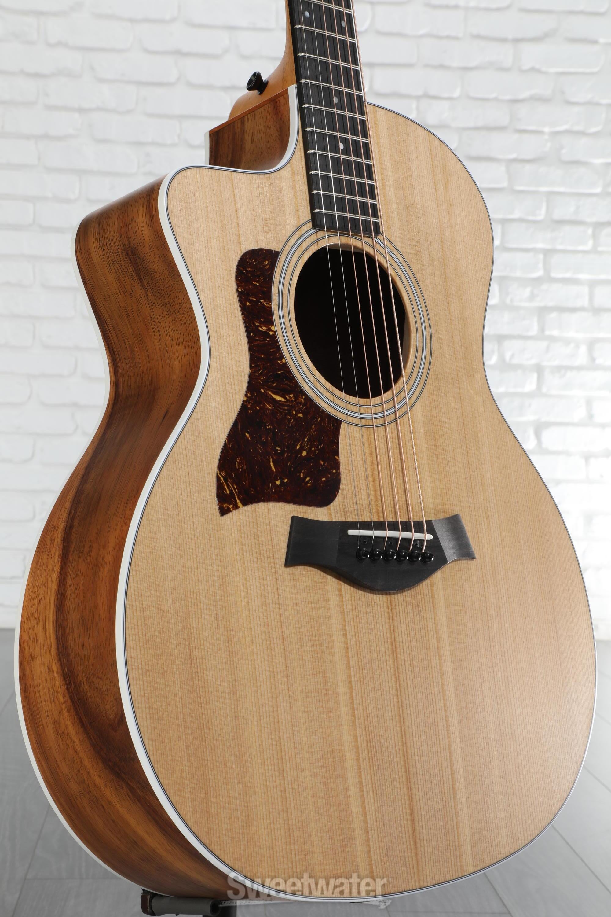 Taylor 214ce Left-handed Acoustic-electric Guitar - Layered