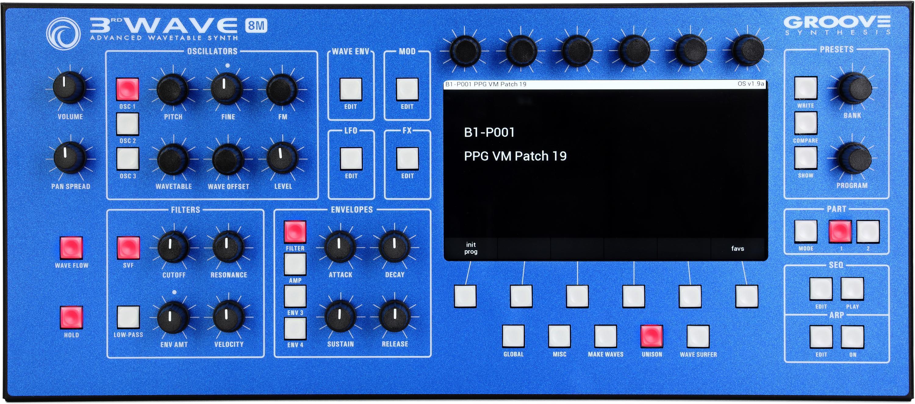 A CLASSICAL SYNTHESIS クラシカル シンセシス ROWAND Groove Synthesis 3rd Wave 8M 8-voice Desktop Synthesizer