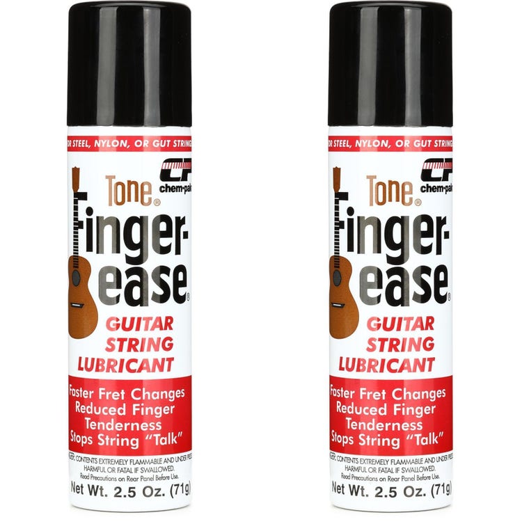 Tone Finger-ease Guitar String Lubricant Spray Can 2.5 Oz