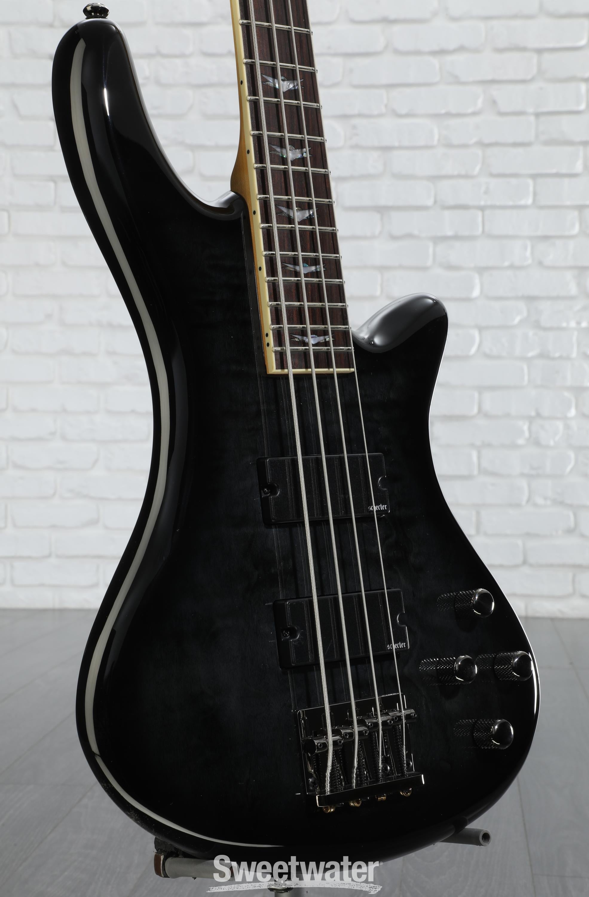 Schecter Guitar Research Stiletto Extreme-4 Bass Black