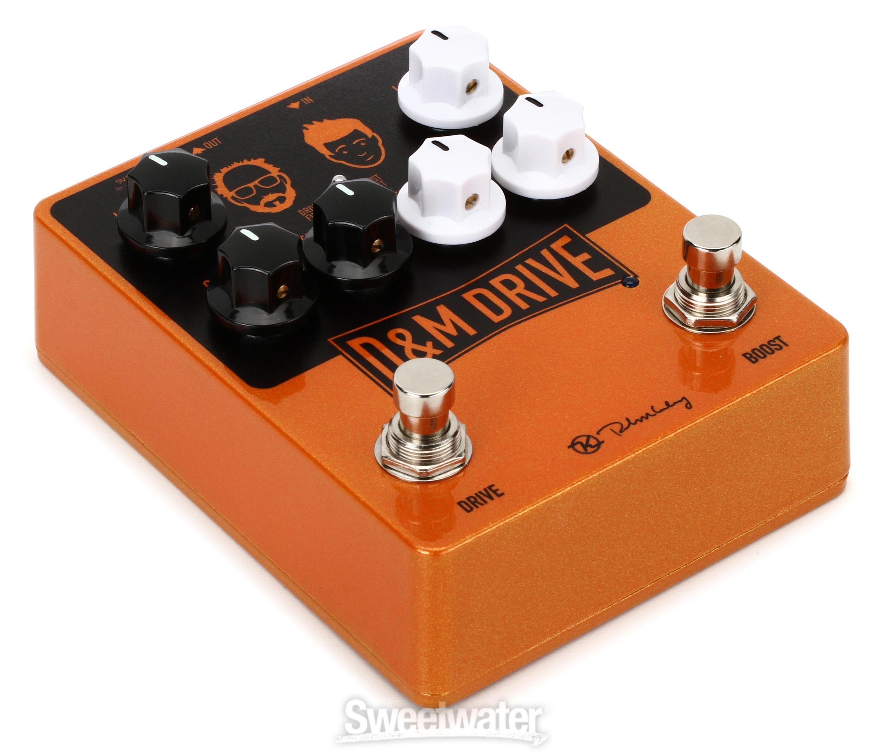 Keeley D&M Drive Dual Drive Boost Pedal Reviews | Sweetwater