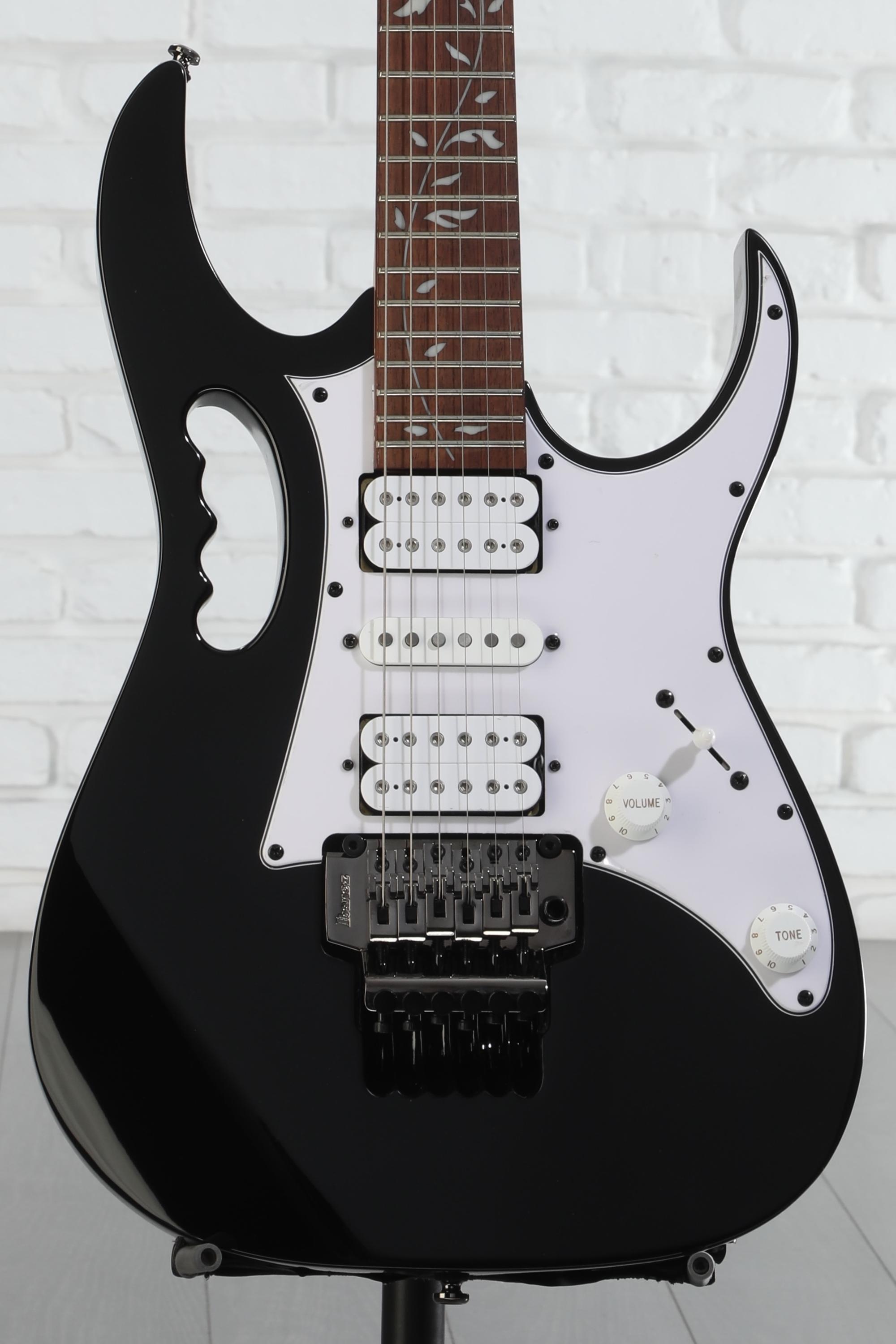 Ibanez Steve Vai Signature JEMJR - Black | Sweetwater