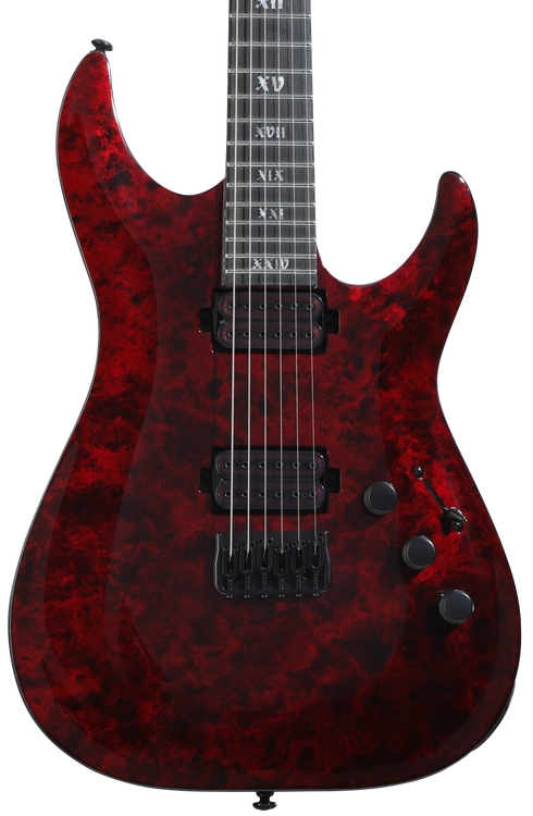 Schecter C-1 Apocalypse Electric Guitar - Red Reign | Sweetwater