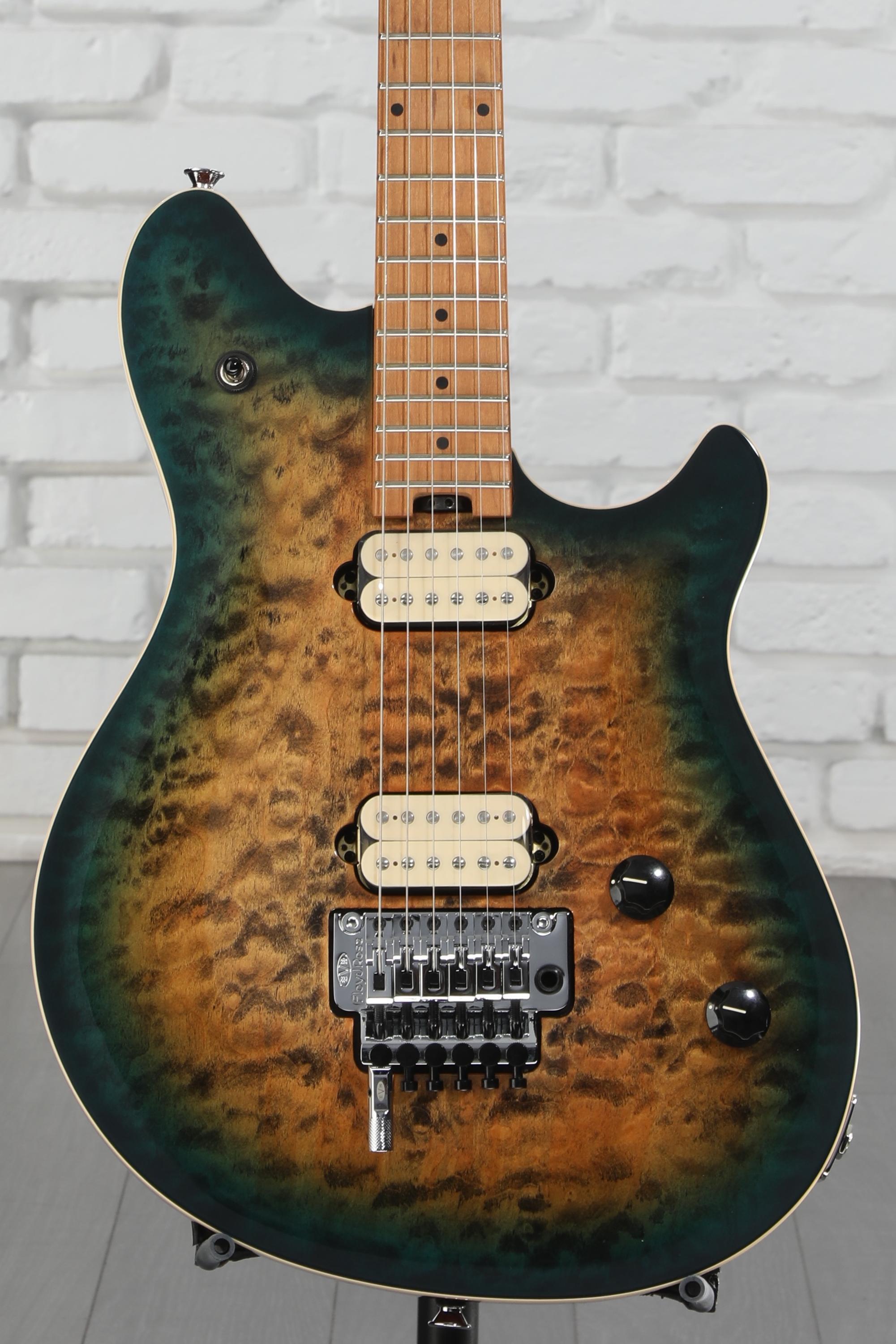 ギター EVH Wolfgang Special QM Chlorine Burst Wolfgang® :: Wolfgang® Special QM, Baked Maple Fingerboard
