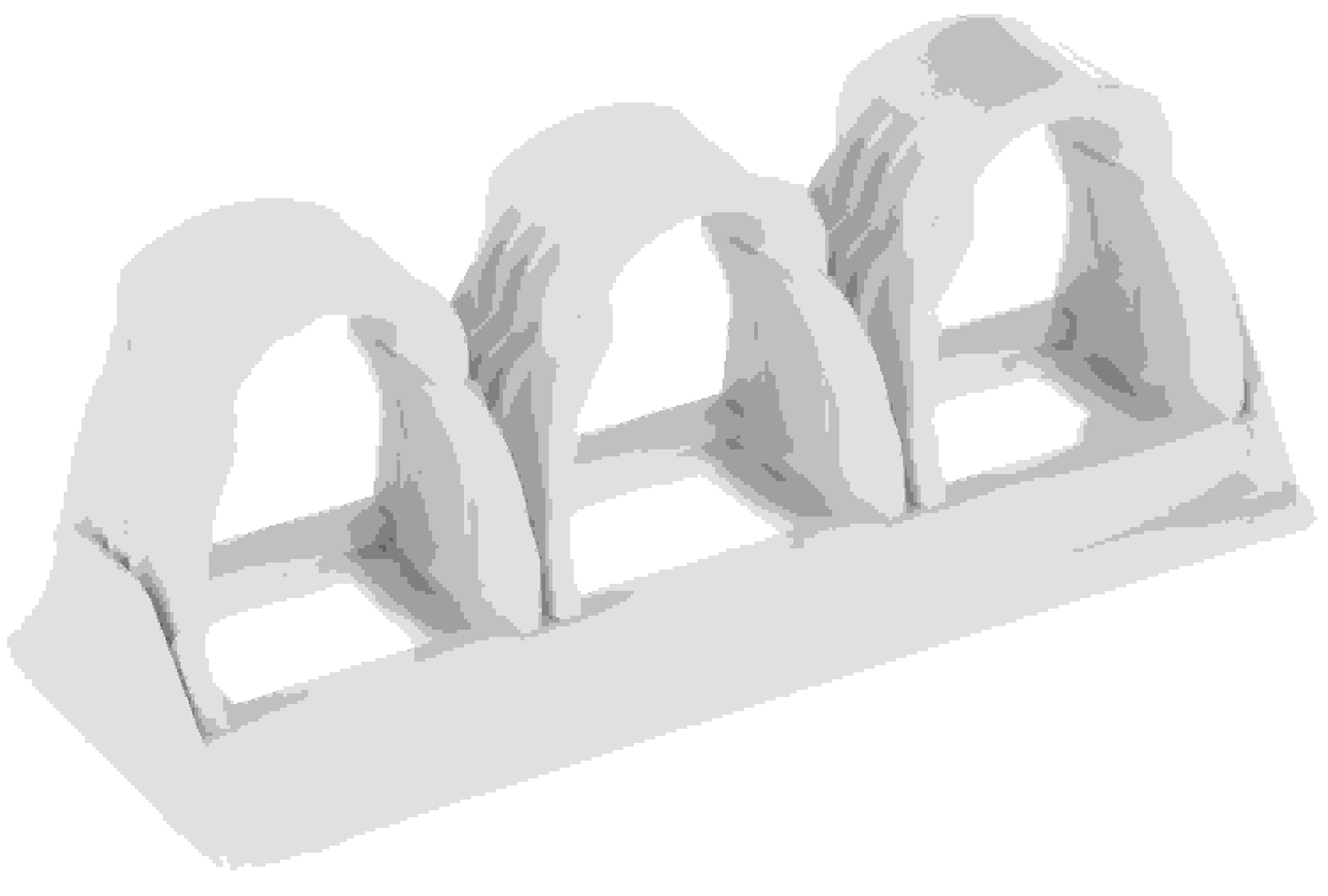 Gator BKGW Bass Drum Mallet Holder Inserts 3pack Sweetwater