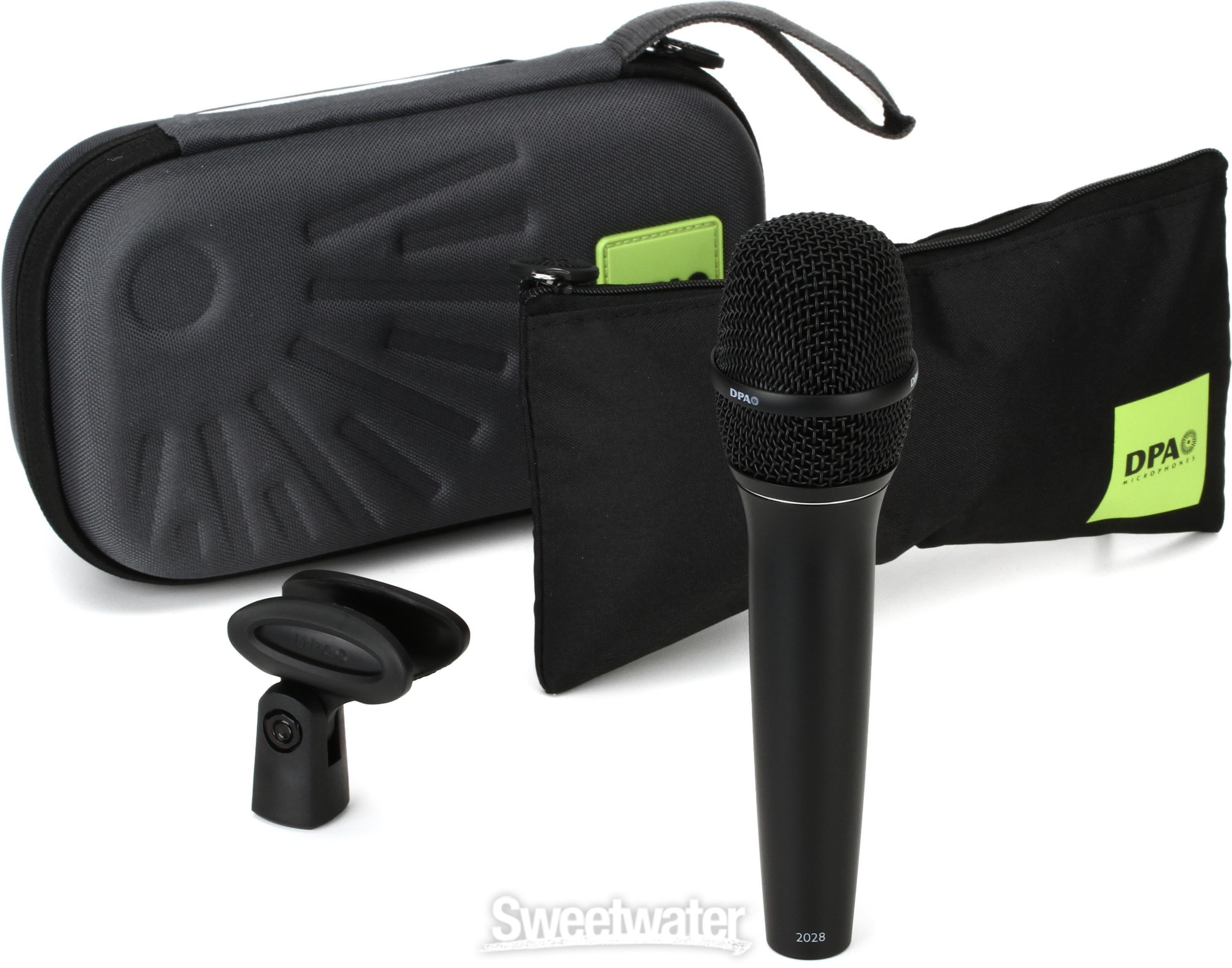 DPA 2028-B-B01 Supercardioid Condenser Handheld Vocal Microphone with Wired  DPA Handle