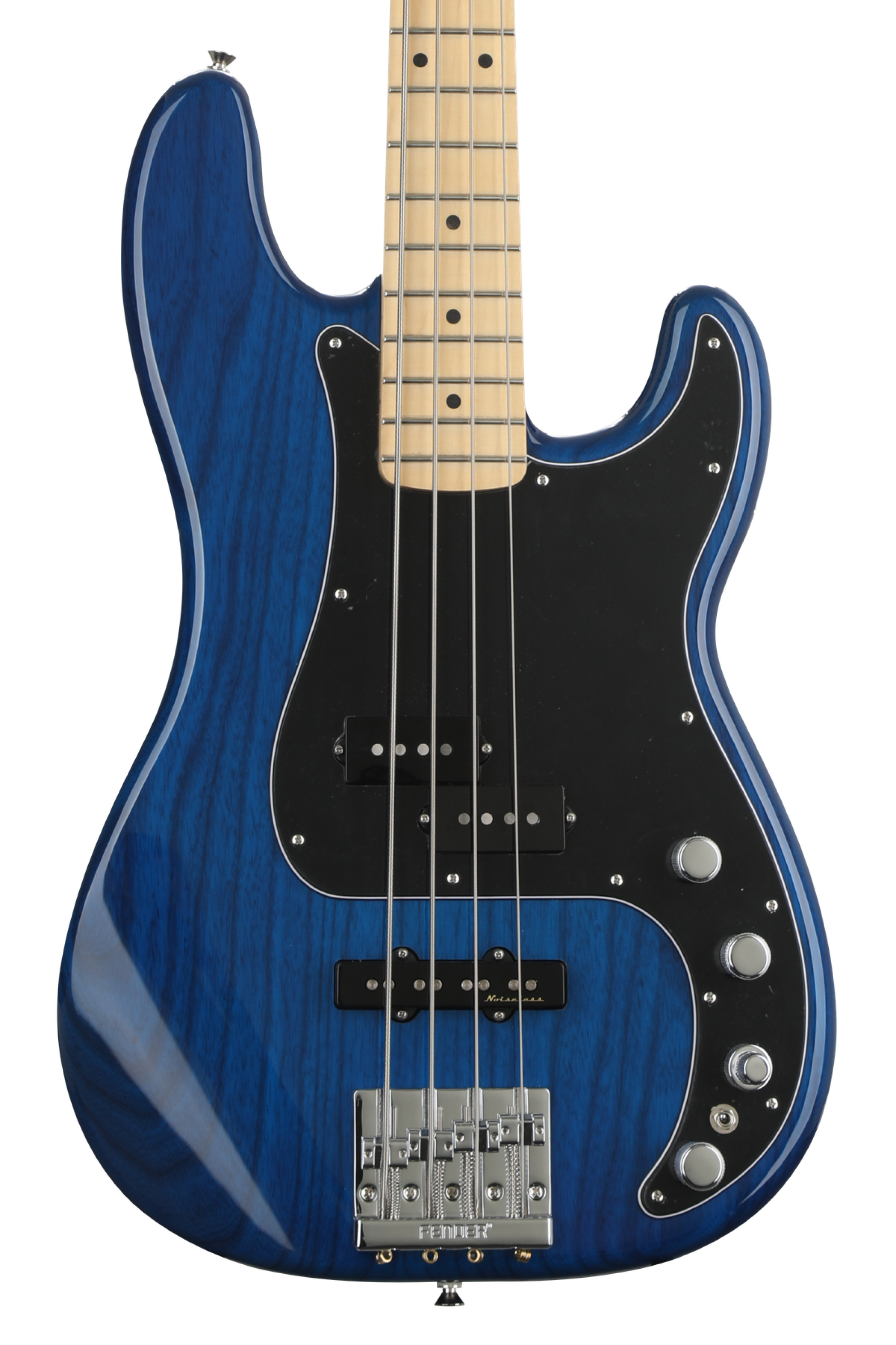 Fender Deluxe Active Precision Bass - Sapphire Blue with Maple