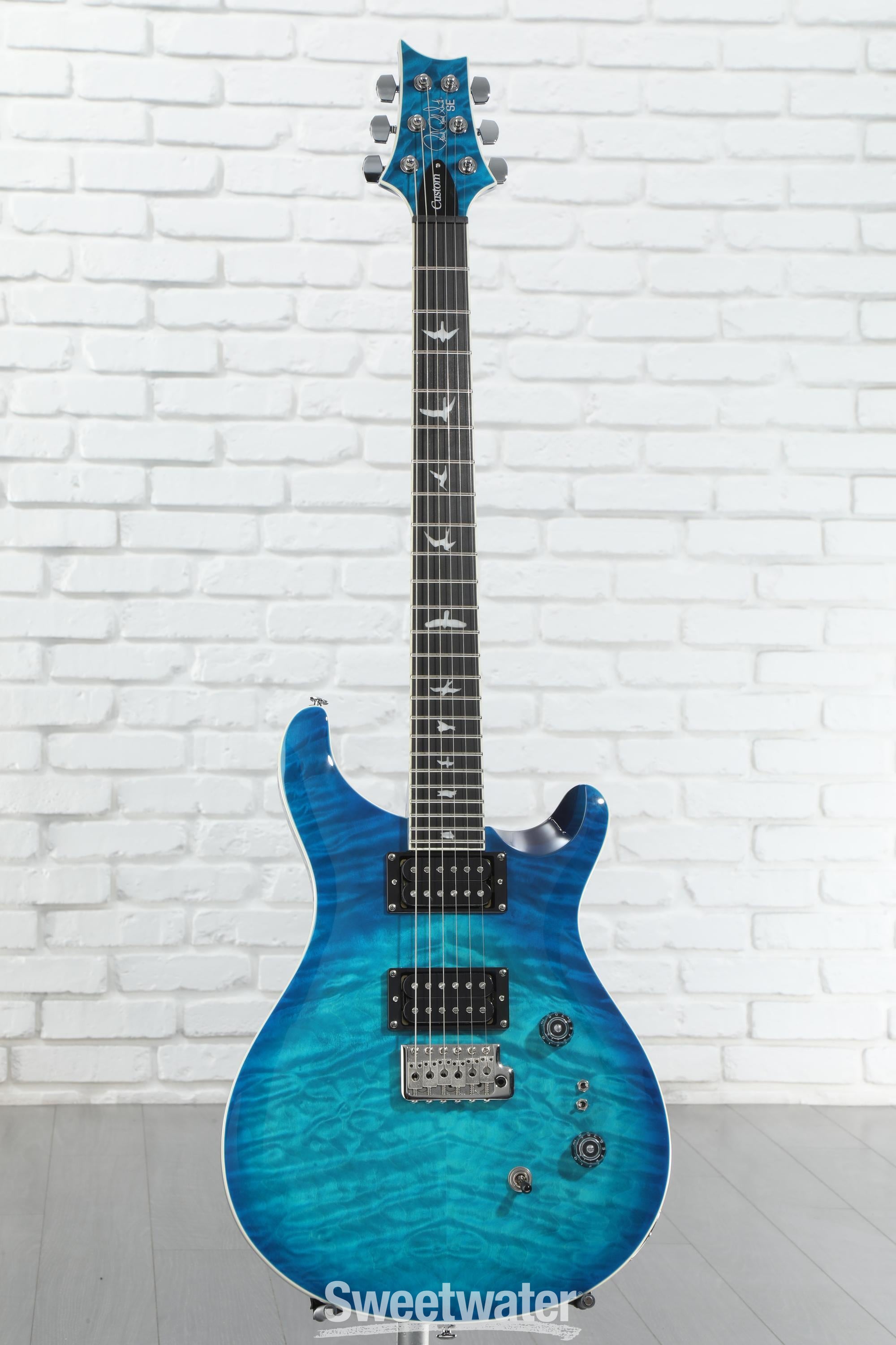 PRS SE Custom 24-08 Quilt Package Electric Guitar | Music & Arts