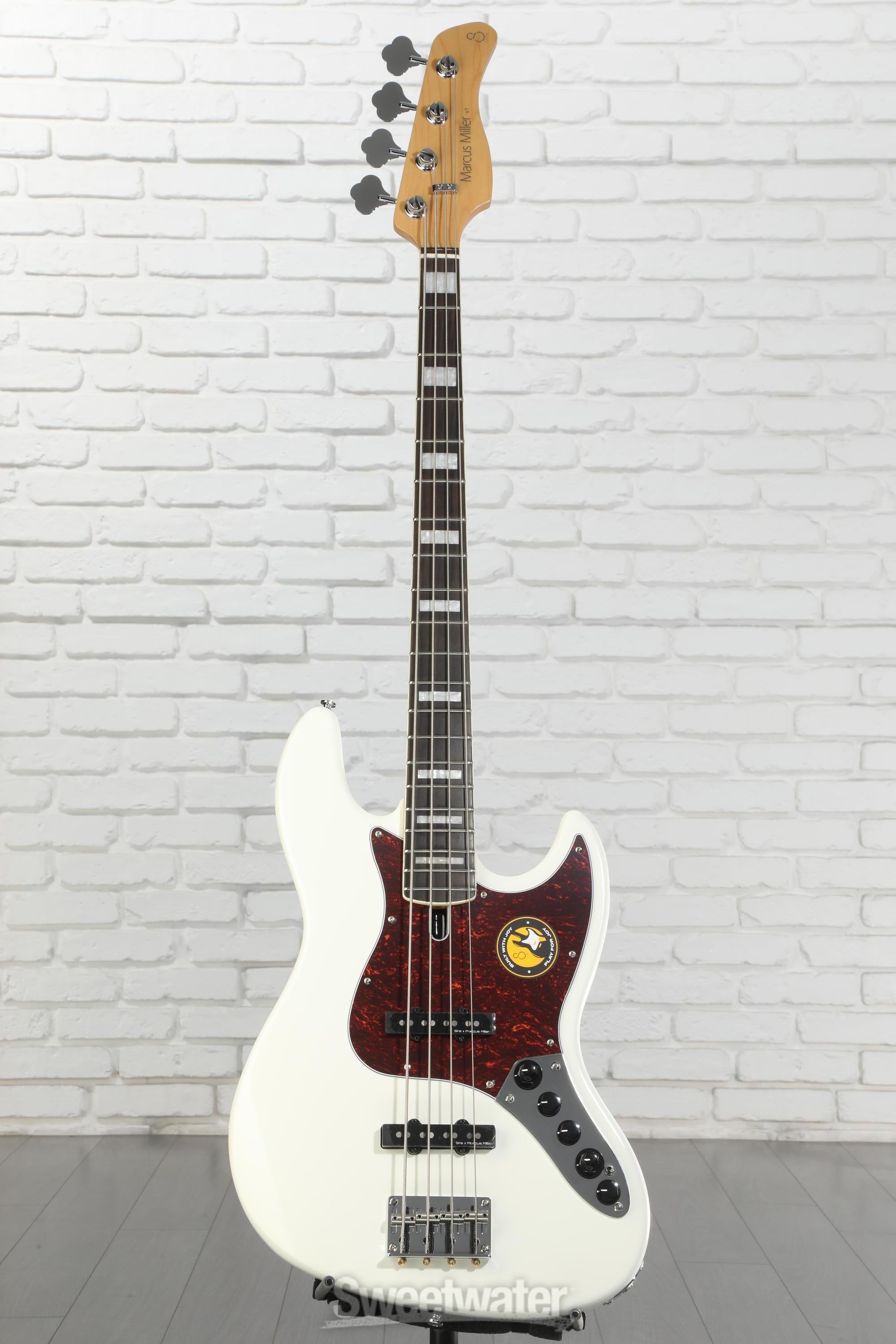 Sire Marcus Miller V7 Alder 4-string Bass Guitar - Antique White