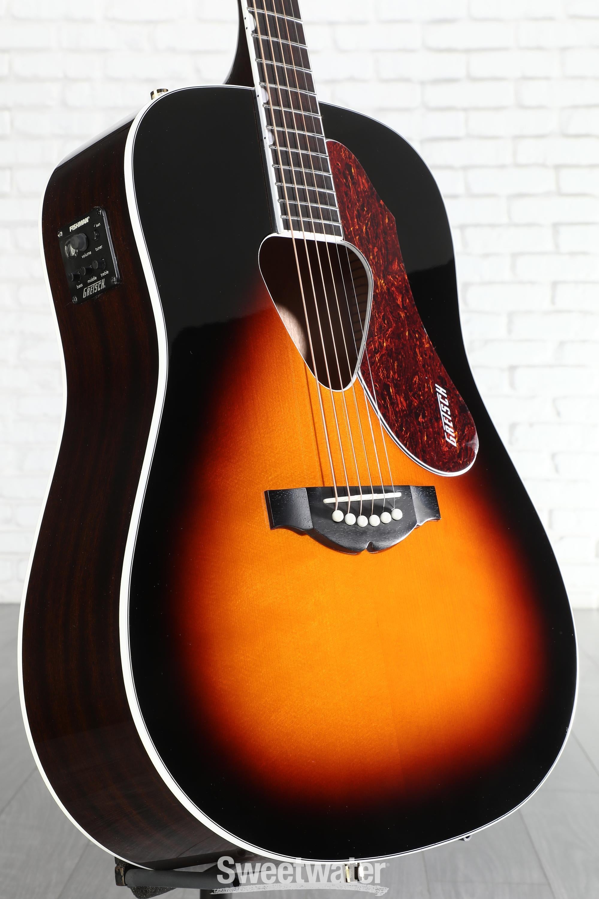 Gretsch G5024E Rancher Dreadnought - Sunburst | Sweetwater