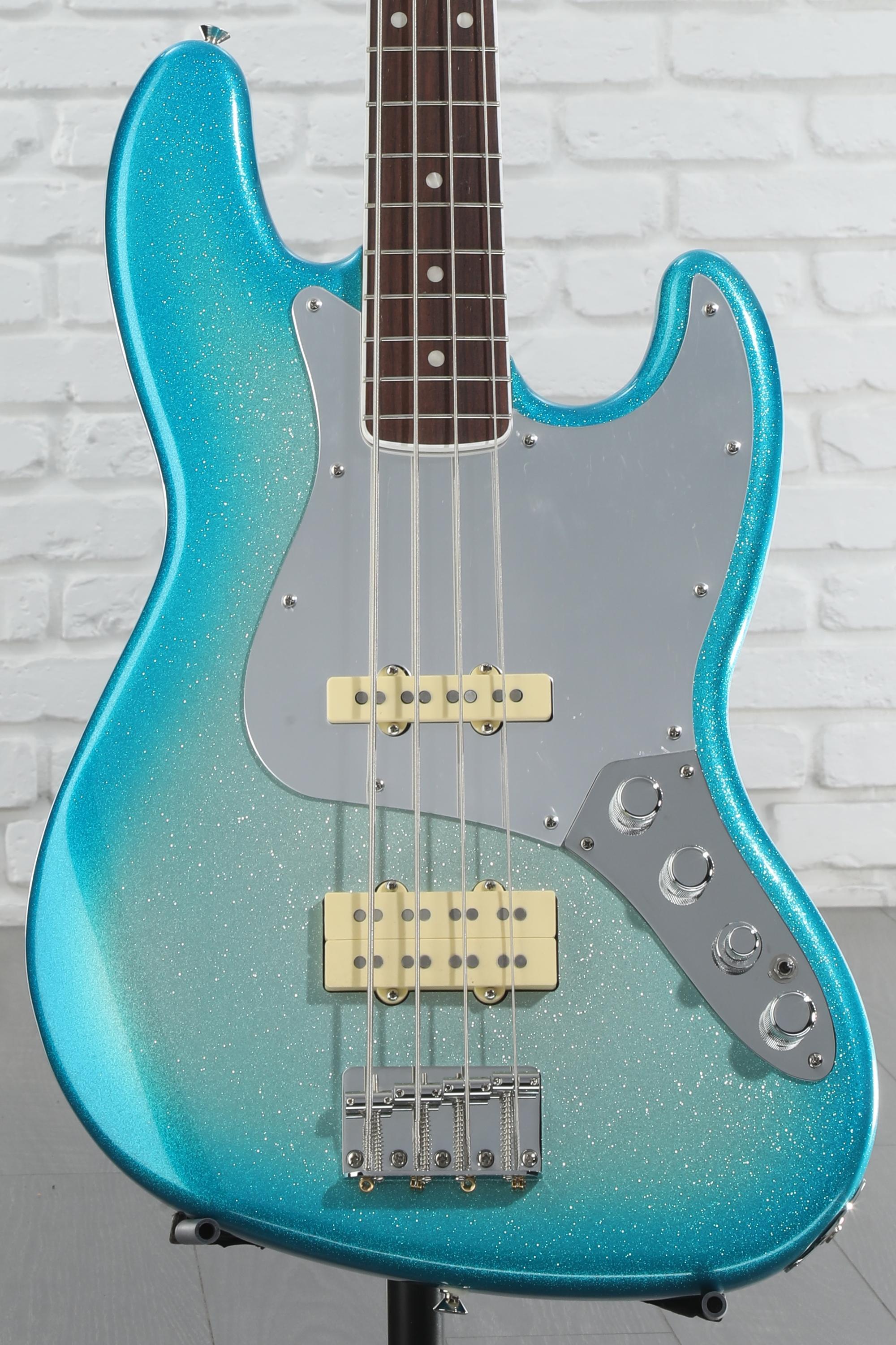 Fender Limited Player Plus x Blu DeTiger Signature Jazz Bass - Rosewood Fingerboard, Sky Burst Sparkle