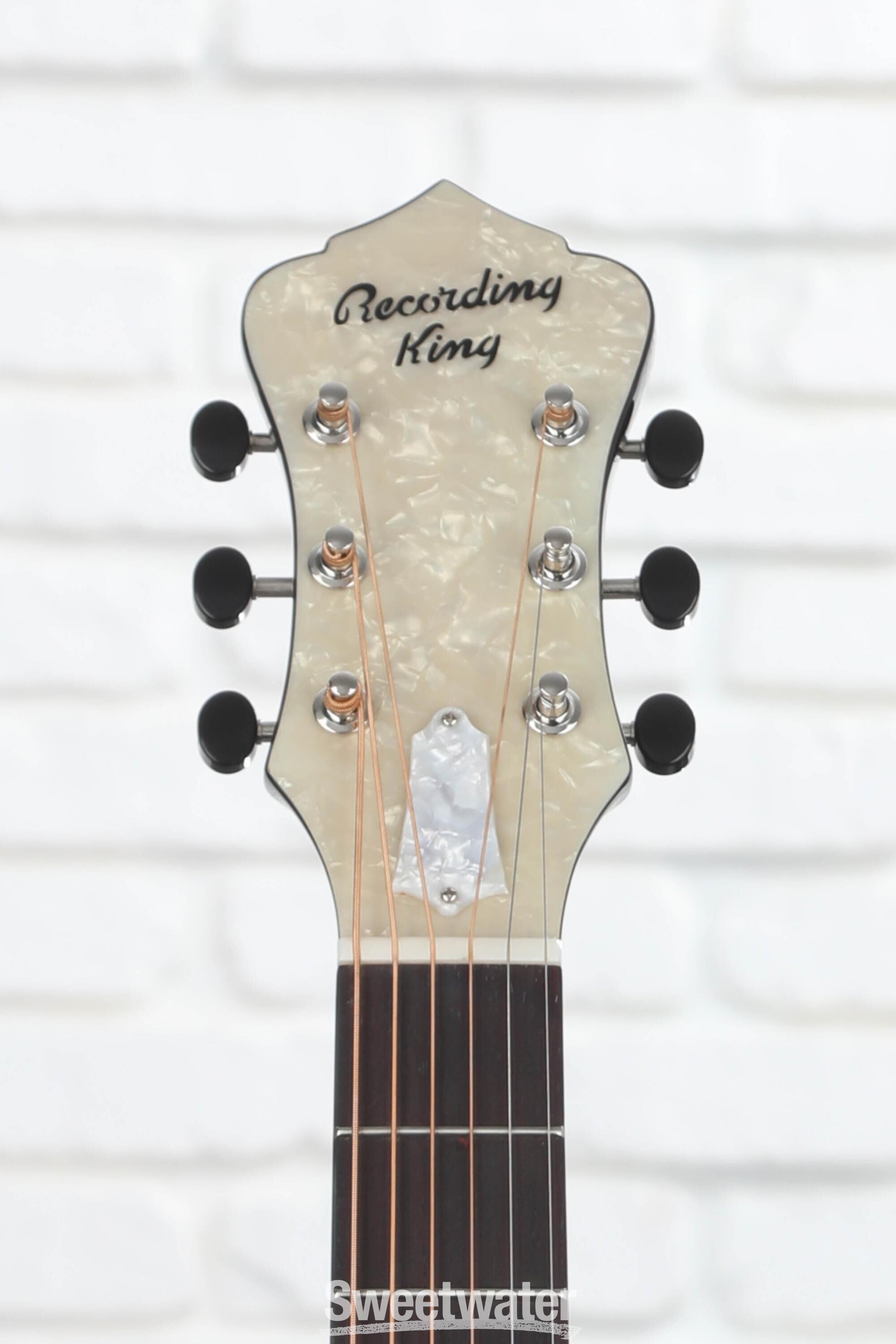 Recording King Rattlesnake Acousticelectric Small Body Resonator