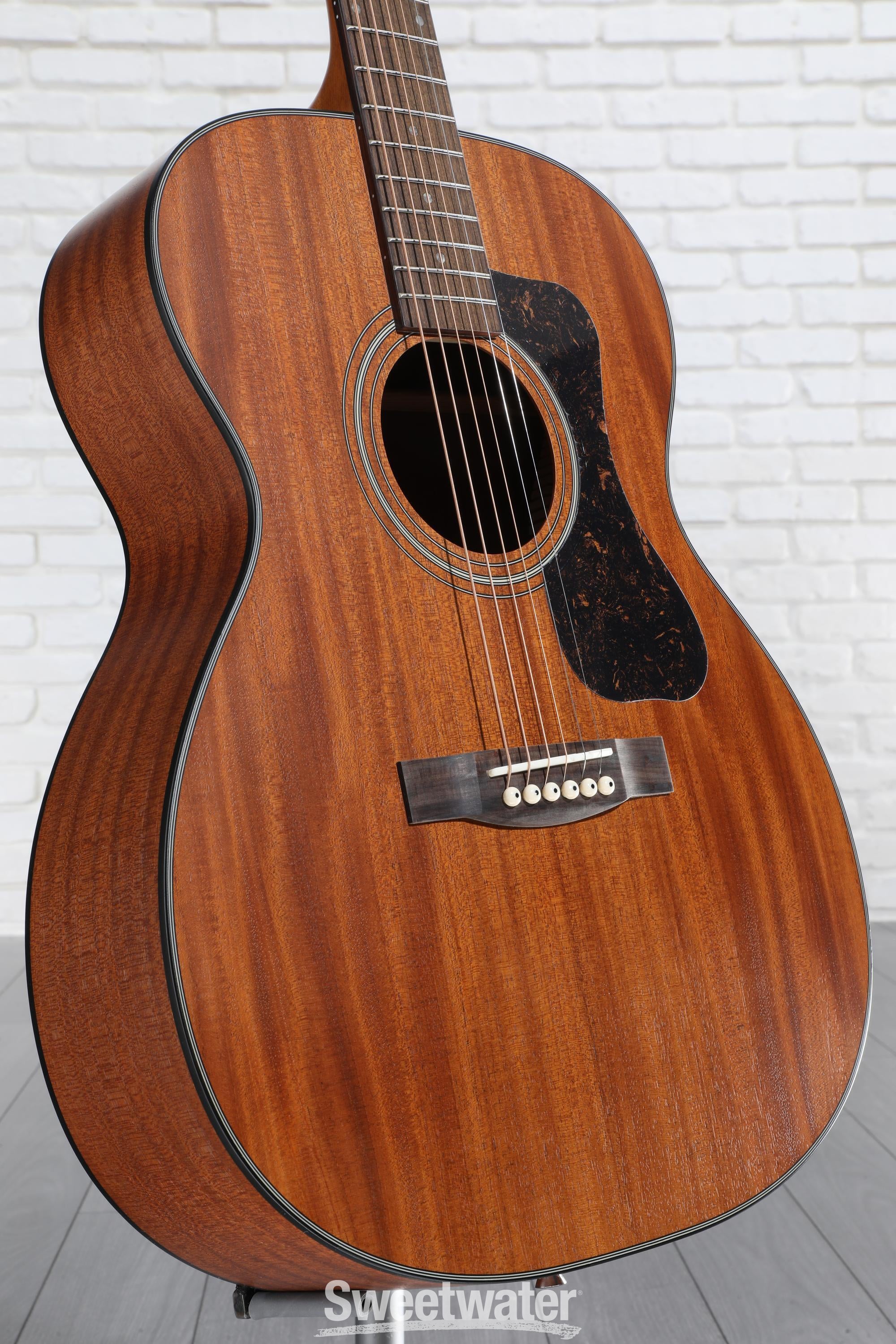 Guild OM-320 Acoustic Guitar - Natural | Sweetwater