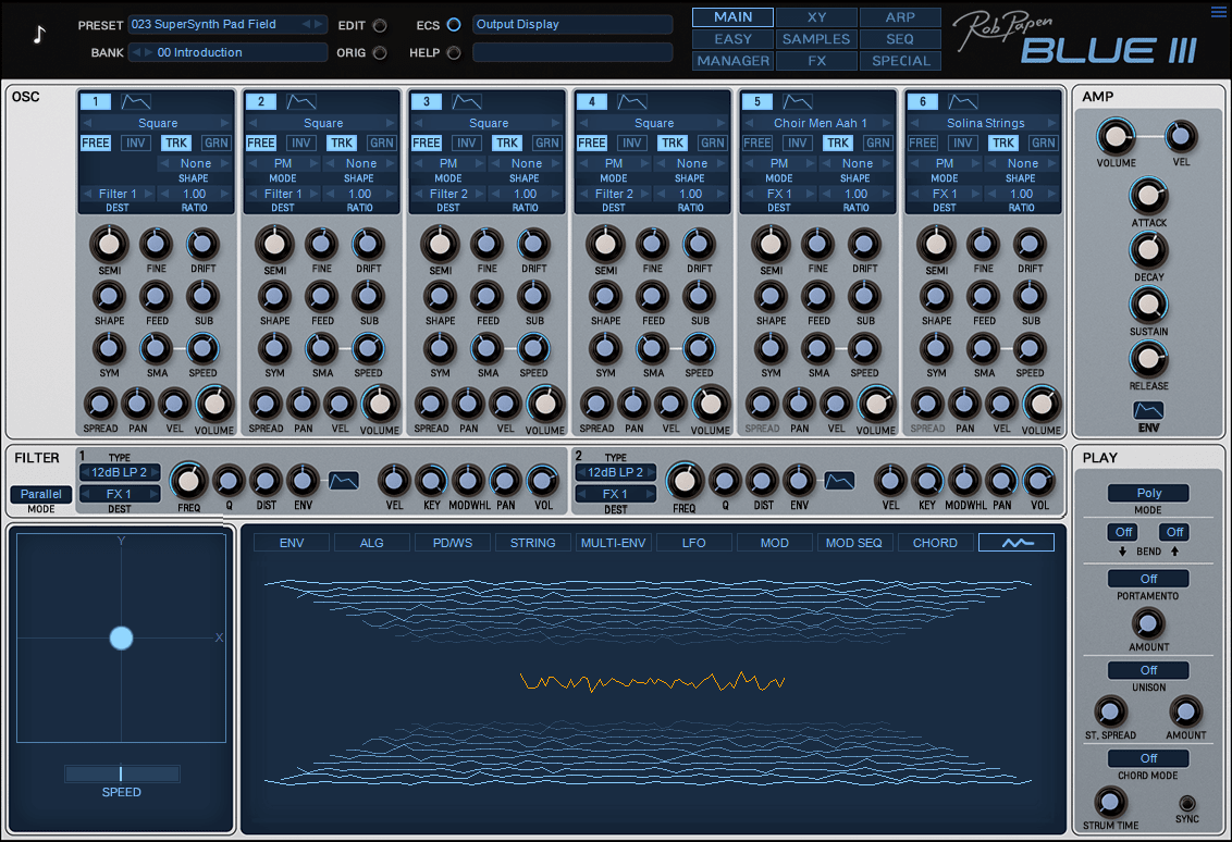 Photo of Rob Papen Blue III FM Synthesis Plug-in