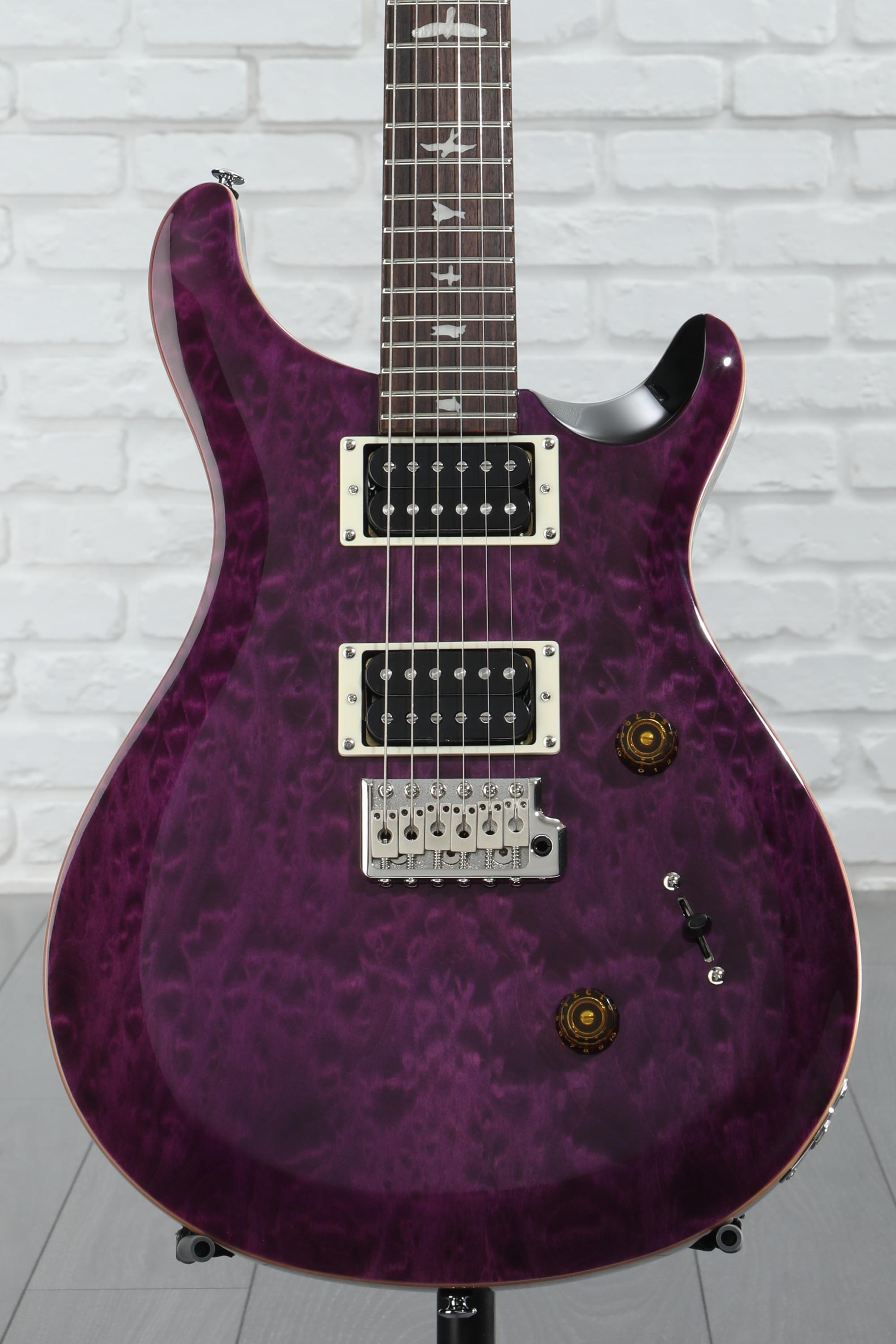 【美品】PRS se custom 24 Beveled Amethyst PRS SE 30th Anniversary Custom 24 Electric Guitar Amethyst