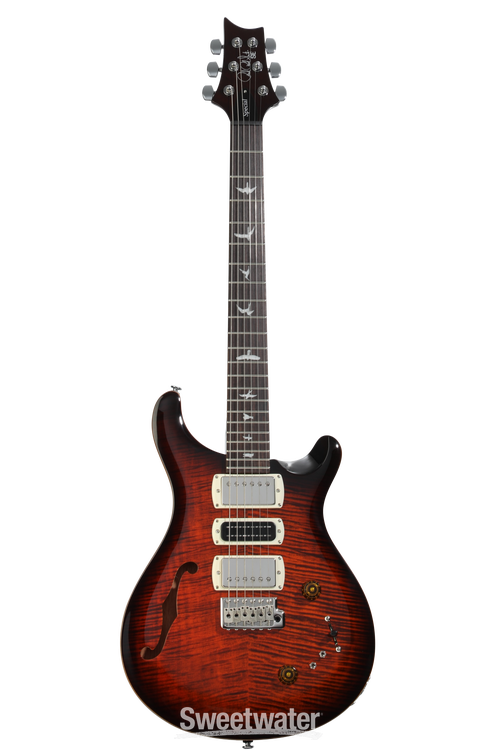 PRS SE Special Semi-Hollow Electric Guitar - Orange Tiger