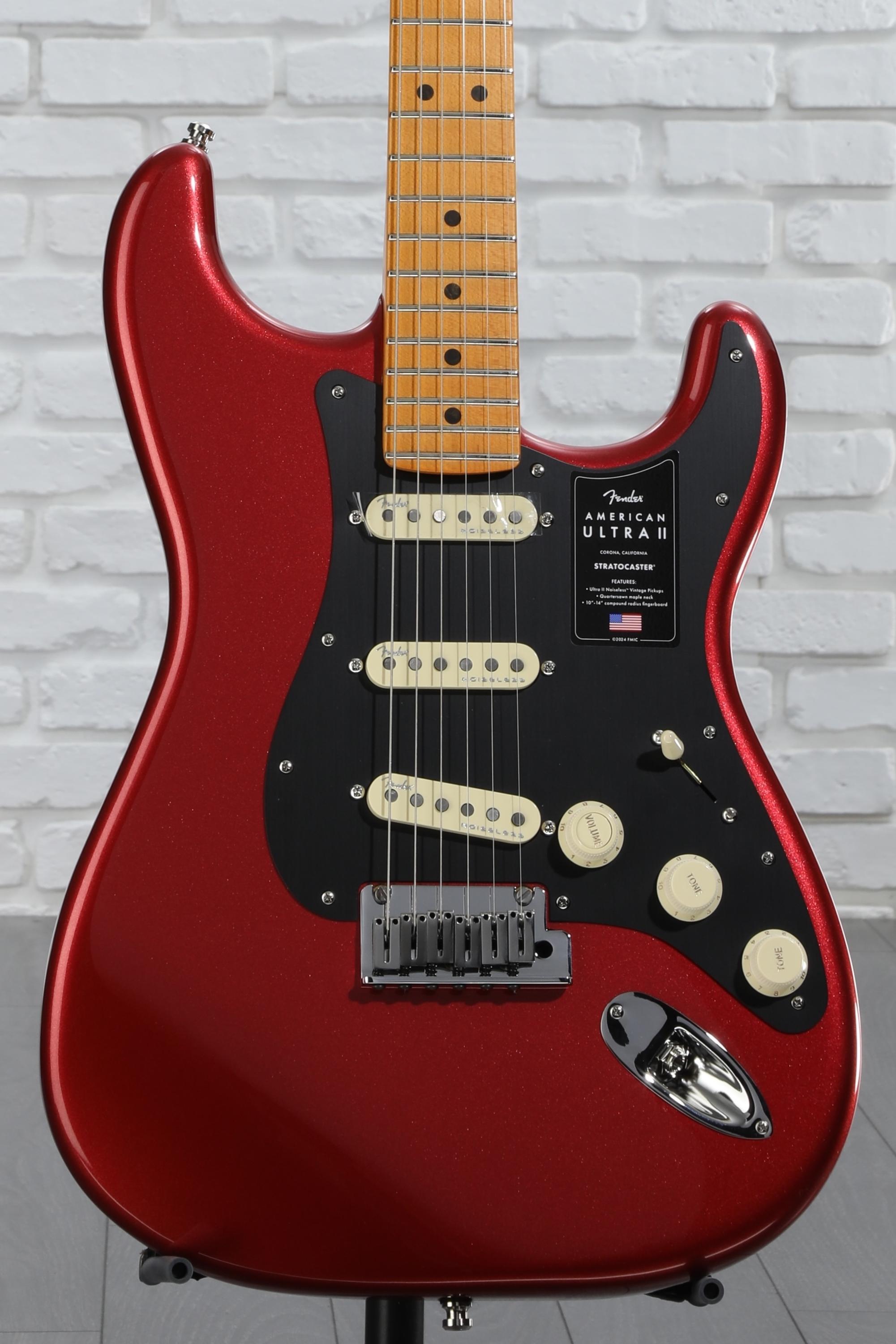 ギター Fender USA American Ultra Stratocaster Amazon.com: Fender American Ultra Stratocaster, Maple