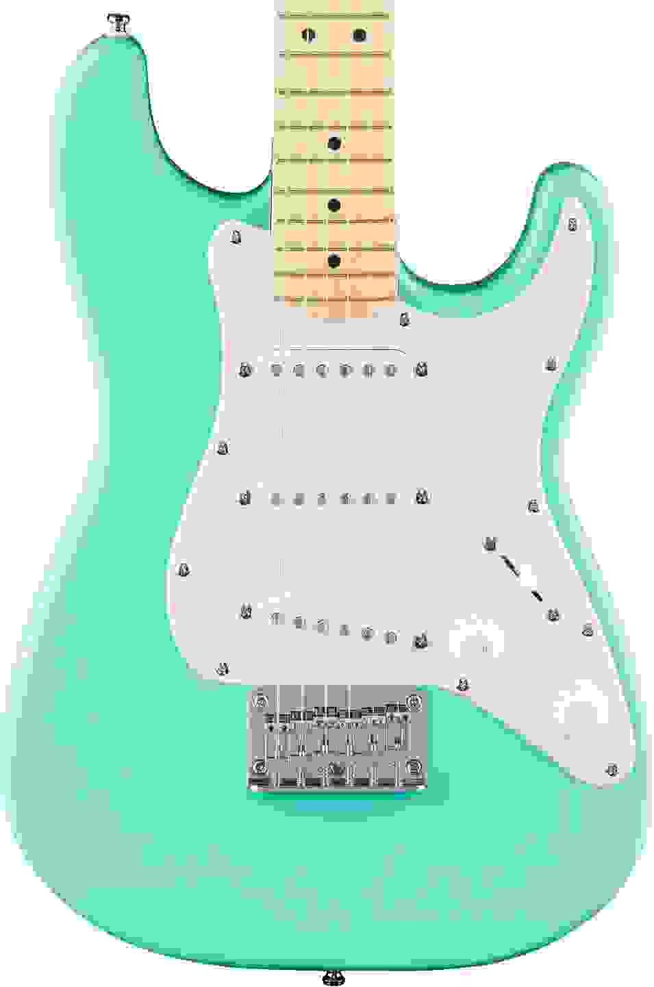 Squier Mini Stratocaster Electric Guitar - Sea Foam Green