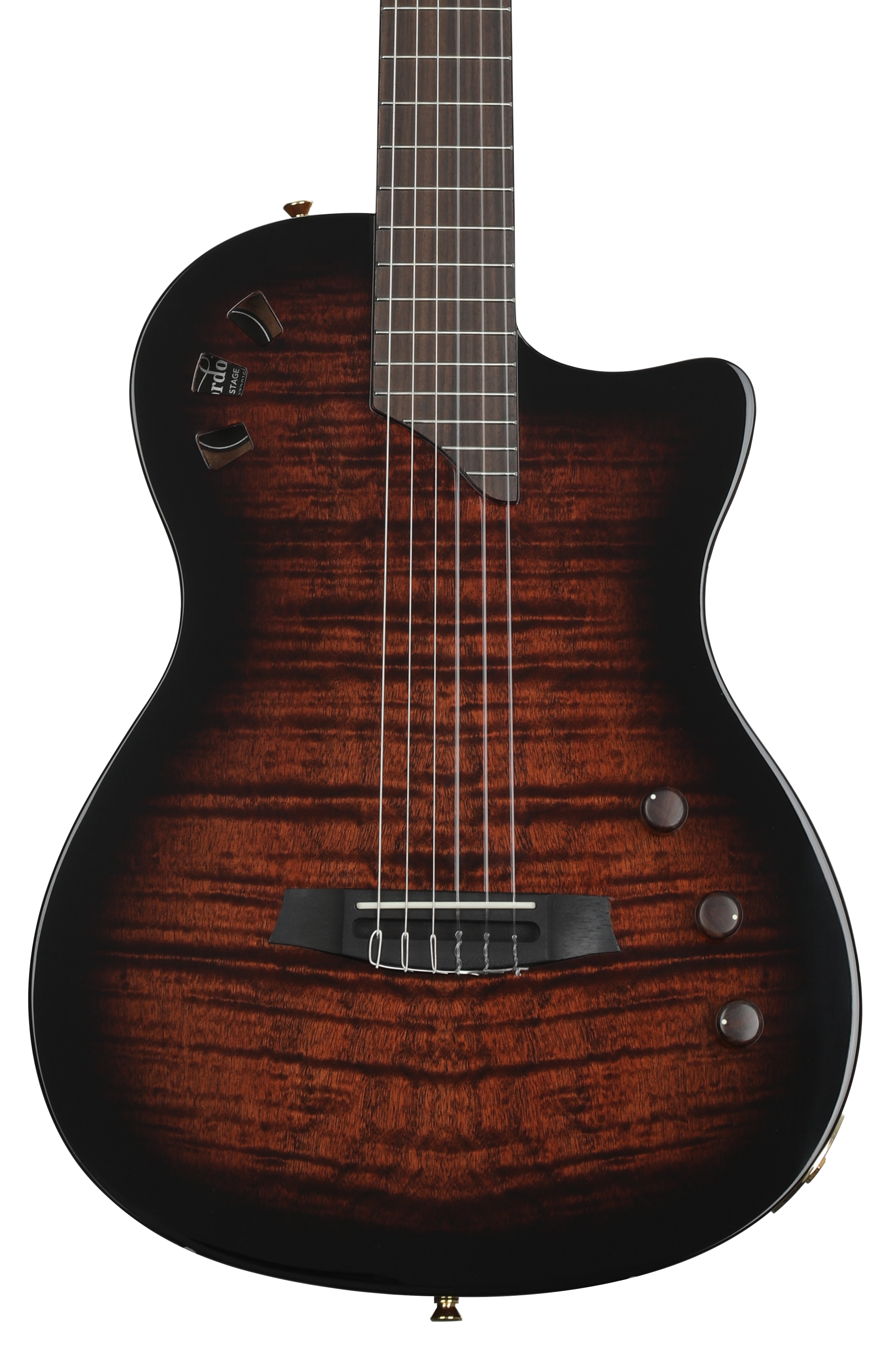 Cordoba Stage Nylon-string Acoustic-electric Guitar - Edgeburst
