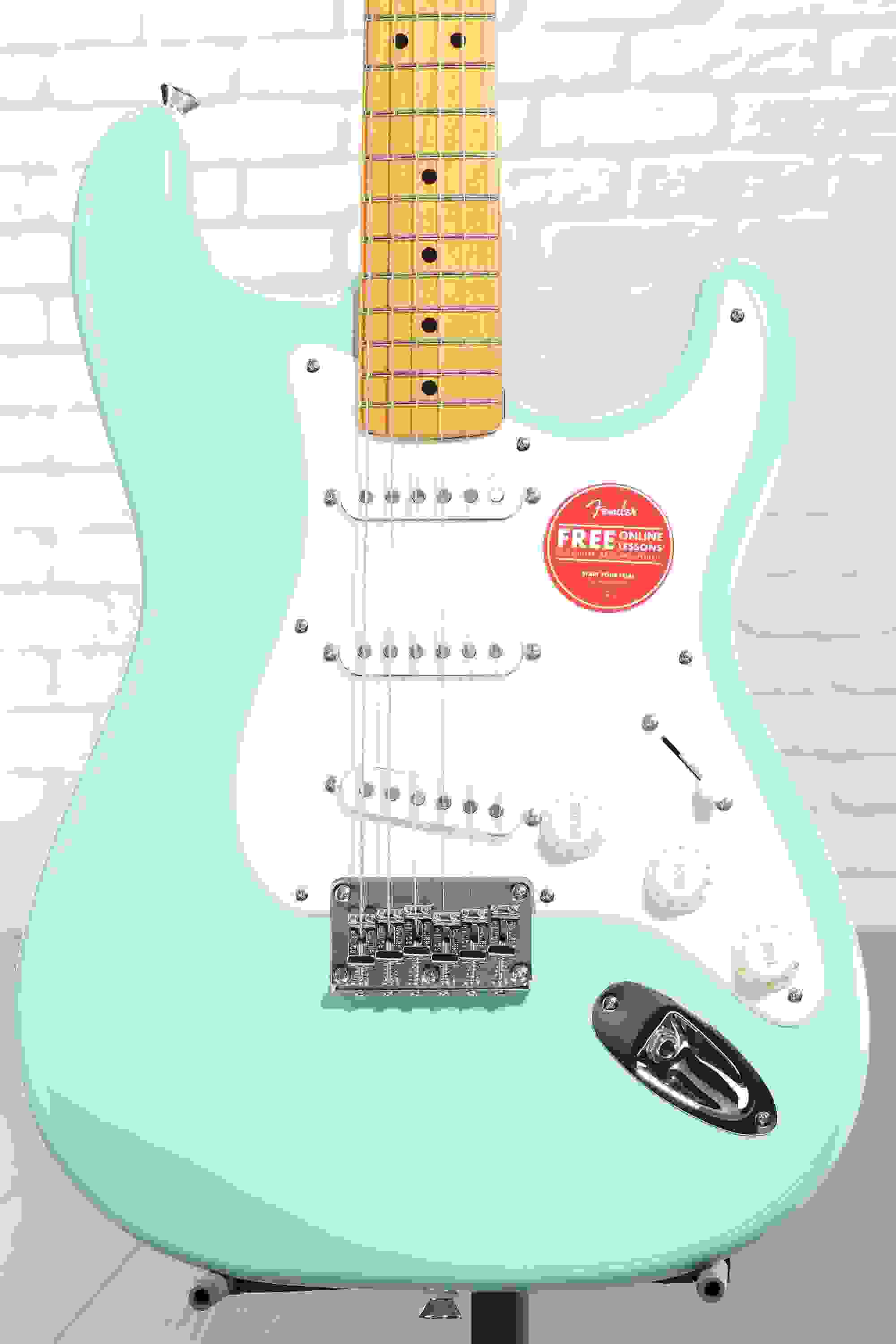 Squier Classic Vibe '50s Stratocaster HT Electric Guitar - Surf Green