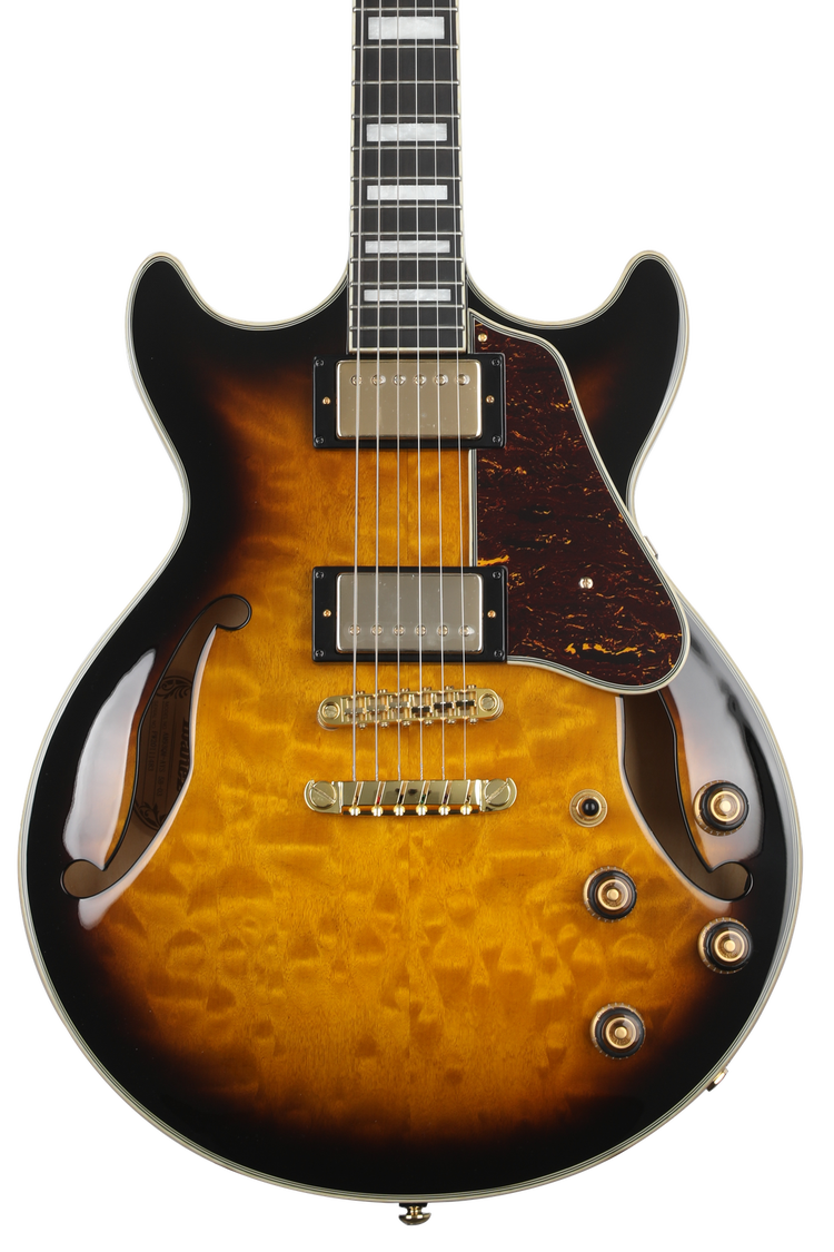 Ibanez Artcore Expressionist AM93QM Semi-hollow Electric Guitar