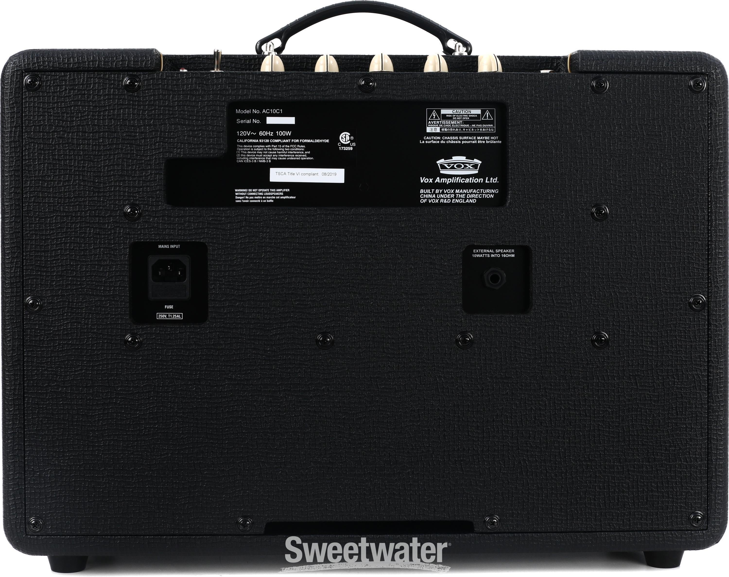 Sweetwater shop vox amps