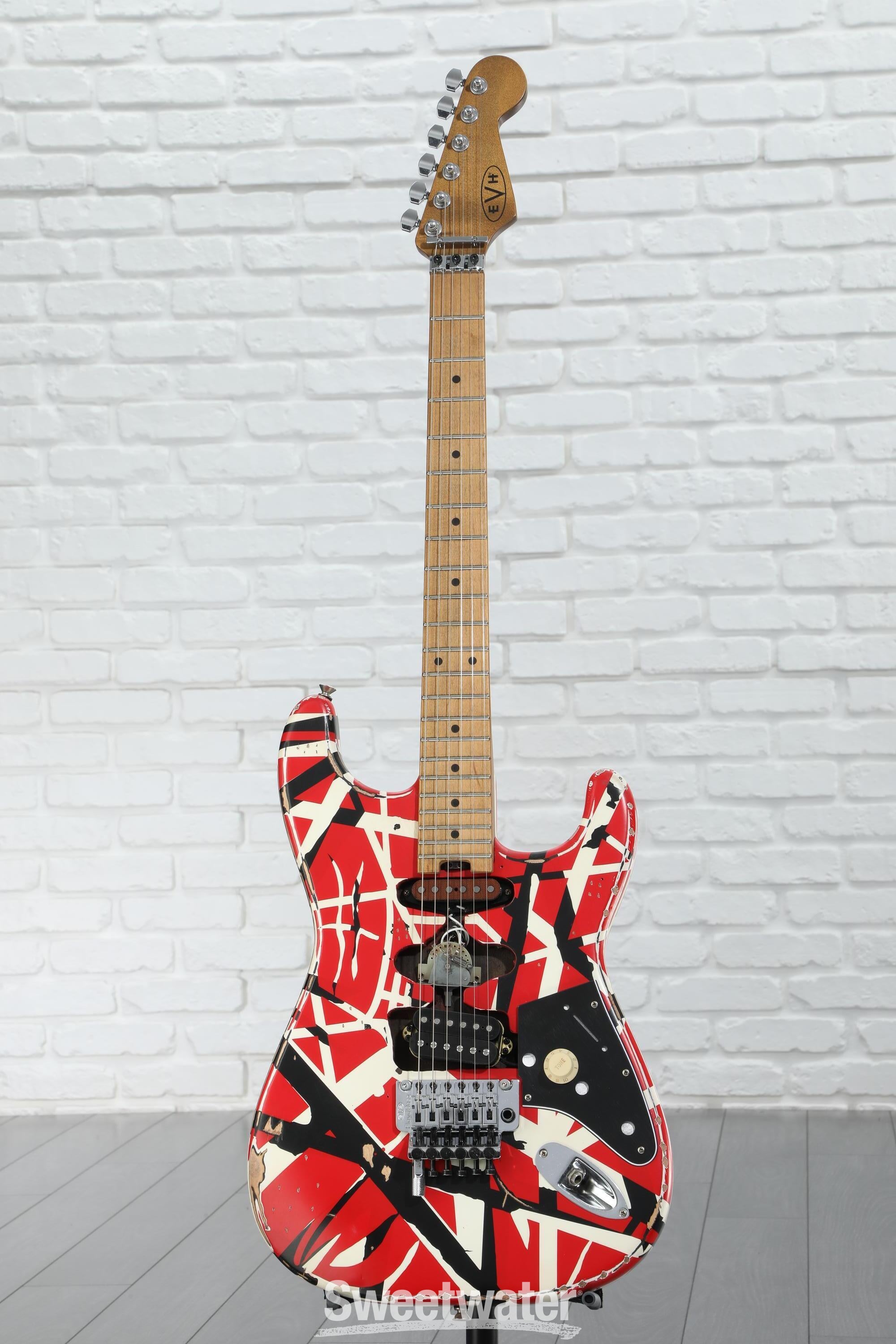 ギター EVH Frankenstein Relic Series Strat :: EVH® Frankenstein Relic® Series, Maple Fingerboard