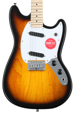 Photo of Squier Sonic Mustang Solidbody Electric Guitar - 2-color Sunburst