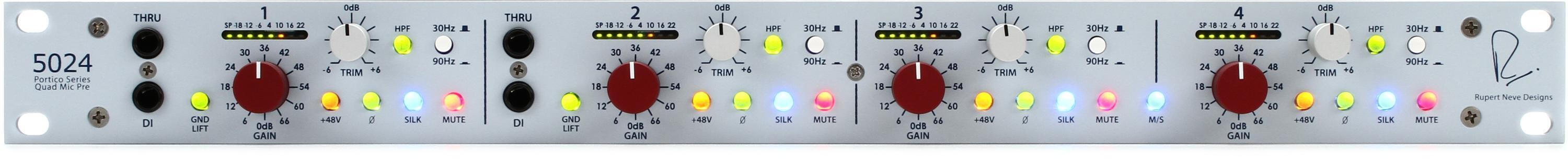 Rupert Neve Designs Portico 5024 4-channel Microphone Preamp