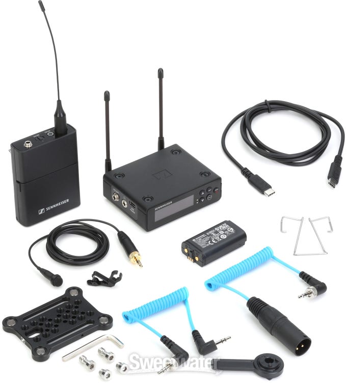 Sennheiser EW-DP ENG Wireless Lavalier Microphone System - Q1-6 Band