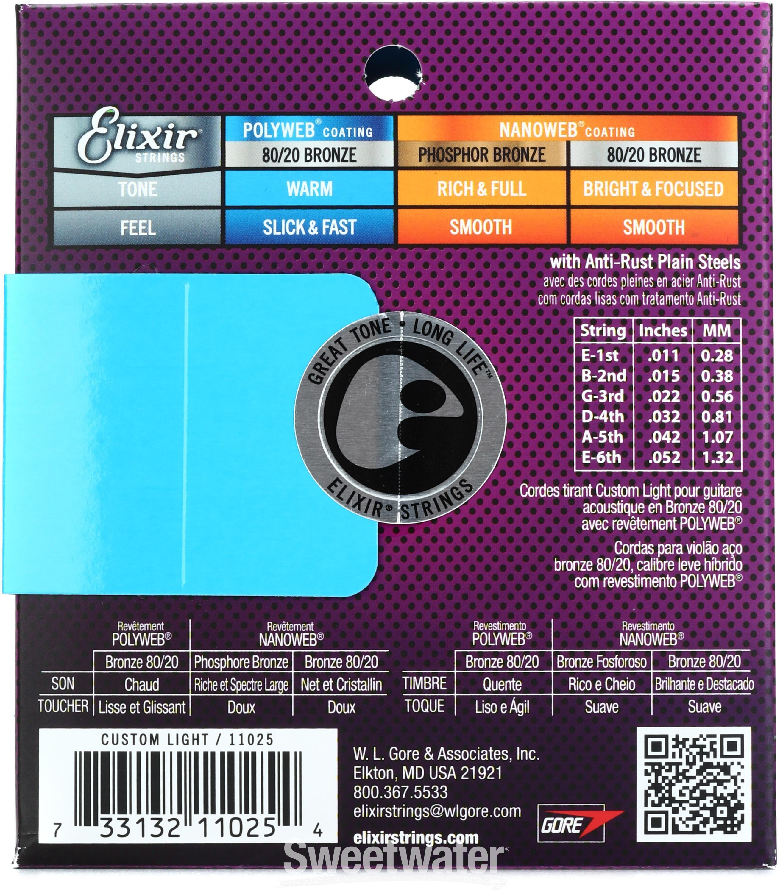 Elixir polyweb 2024 guitar strings