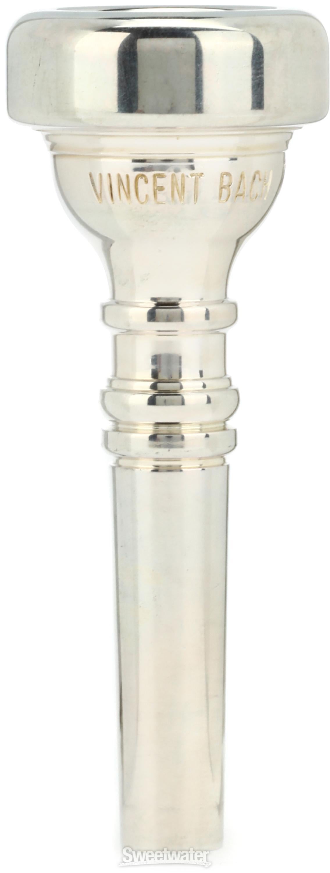 管楽器・吹奏楽器 Vincent Bach 349-7C Cornet Mouthpiece Bach 349 Classic Series Silver-plated Cornet Mouthpiece - 7C
